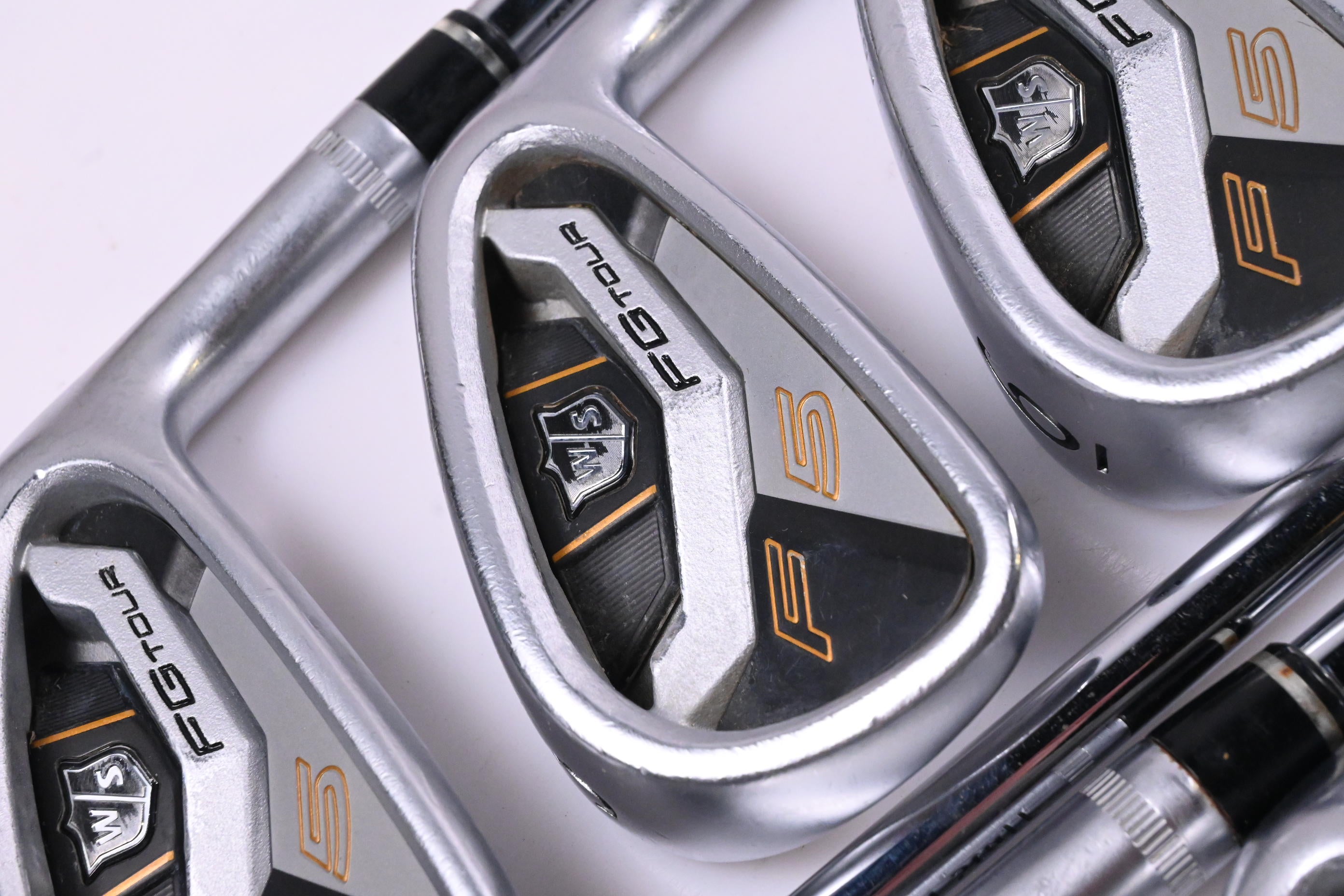 Wilson FG Tour F5 Irons / 4-PW / Regular Flex KBS Tour 90 Shafts