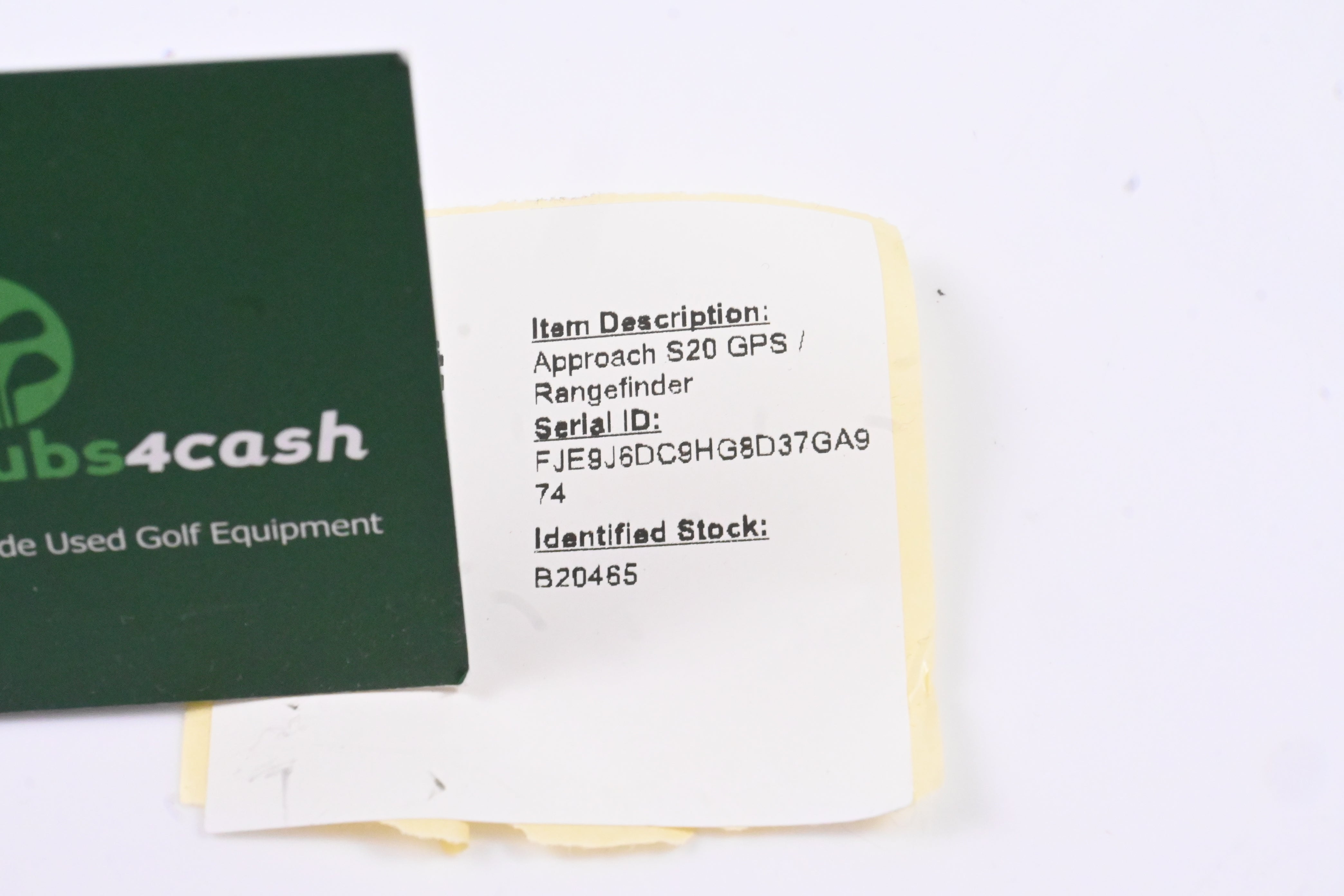 Garmin Approach S20 / GPS Watch