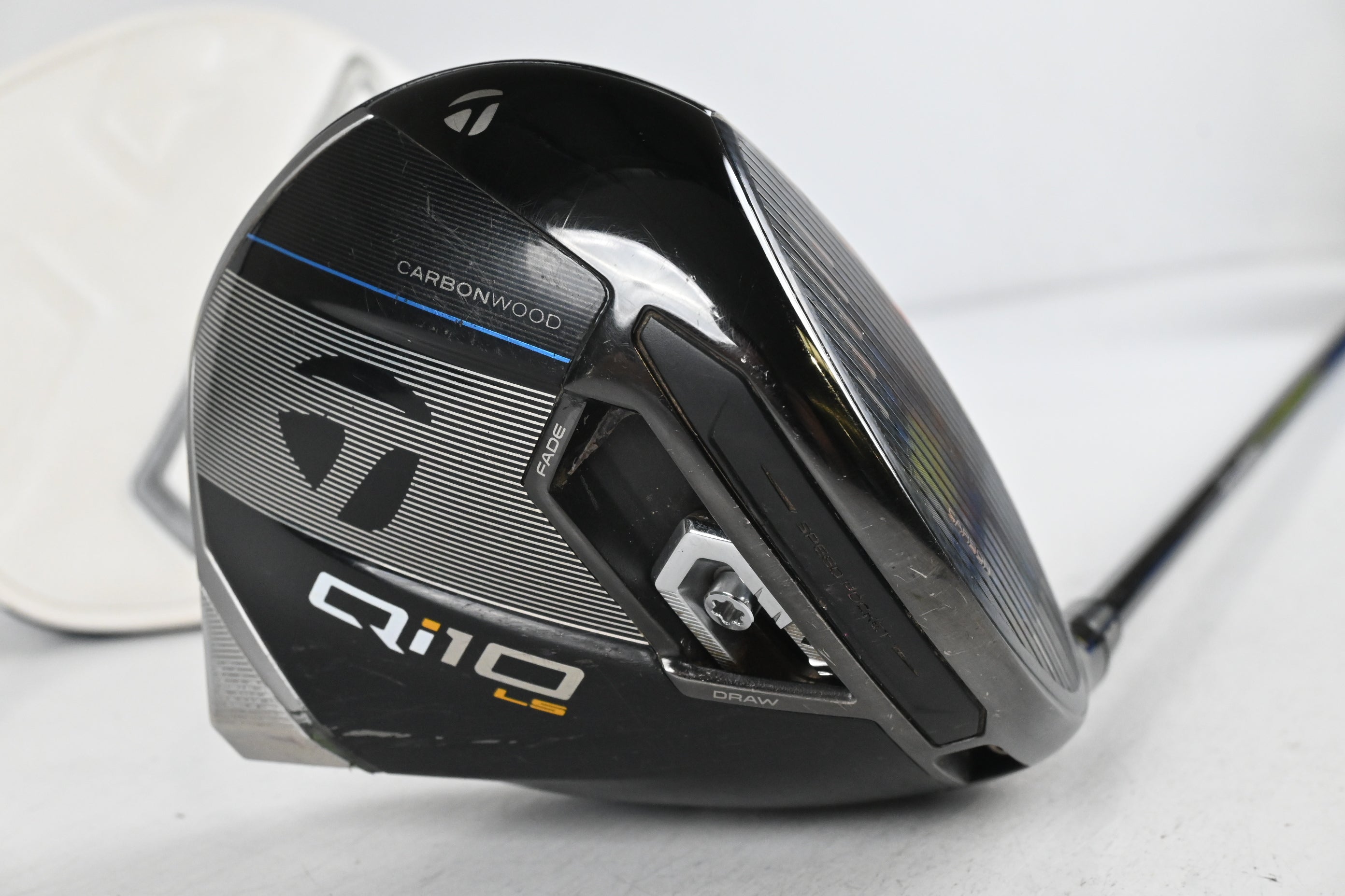 Taylormade Qi10 LS Driver / 9 Degree / Stiff Flex HZRDUS Smoke Red RDX 60 Shaft