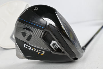 Taylormade Qi10 LS Driver / 9 Degree / Stiff Flex HZRDUS Smoke Red RDX 60 Shaft