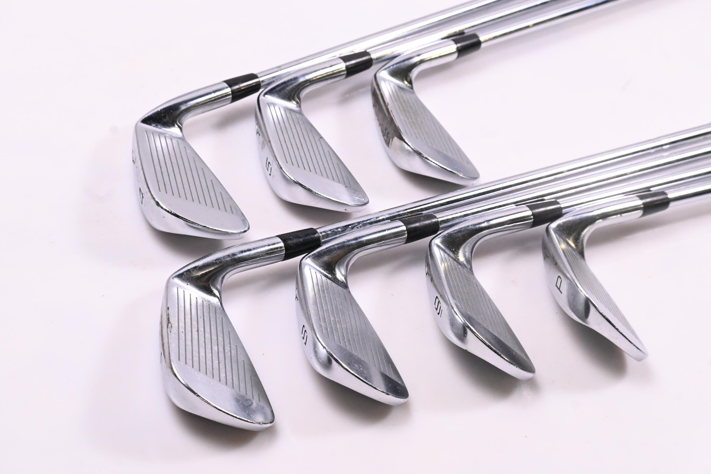 Left Hand Mizuno MX-200 Irons / 4-PW / Regular Flex True Temper Dynamic Gold