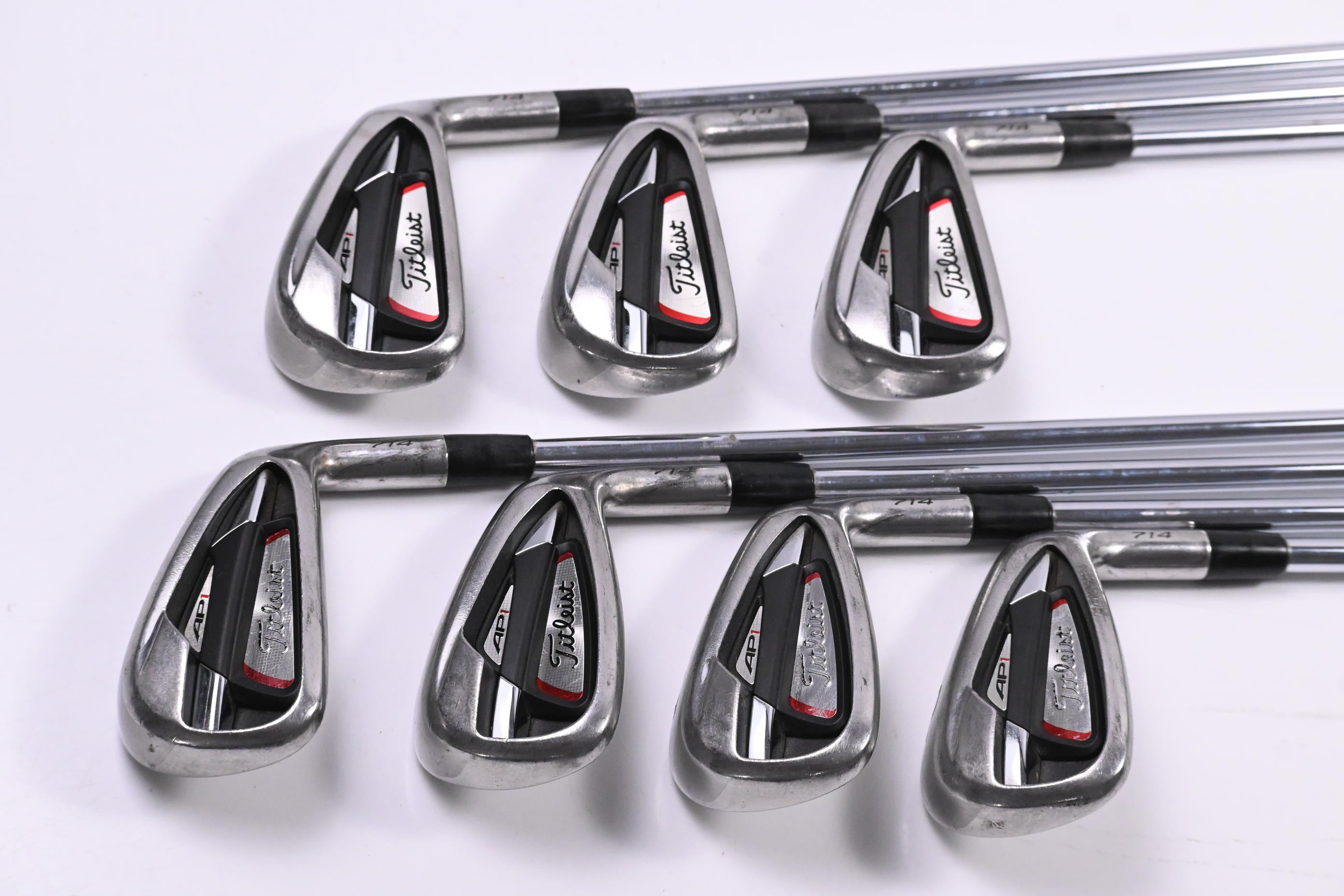Titleist 714 AP1 Irons / 4-PW / Regular Flex XP 95 R300 Shafts