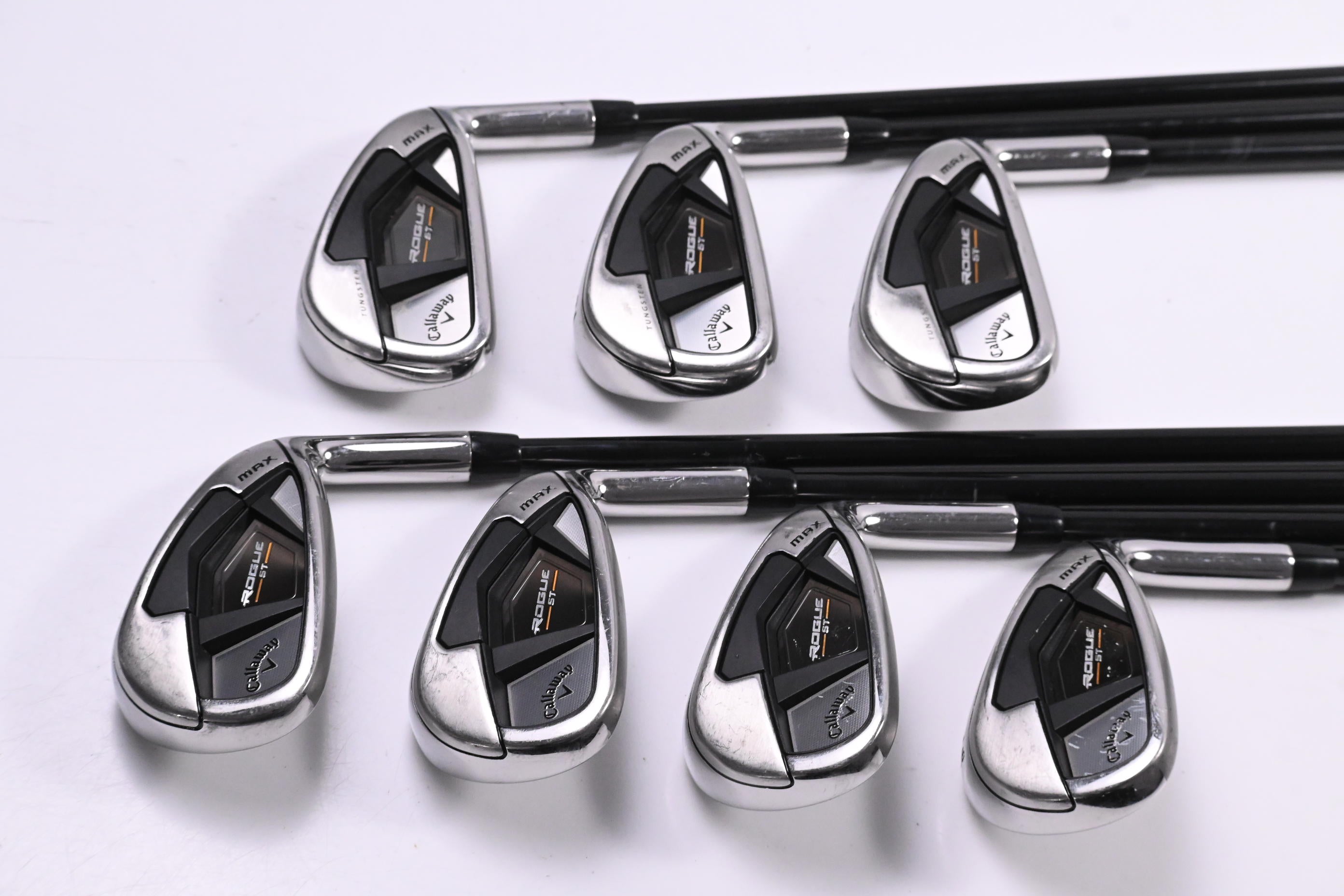 Callaway Rogue ST Max Irons / 5-PW+AW / Regular Flex Tensei AV Blue 65 Shafts