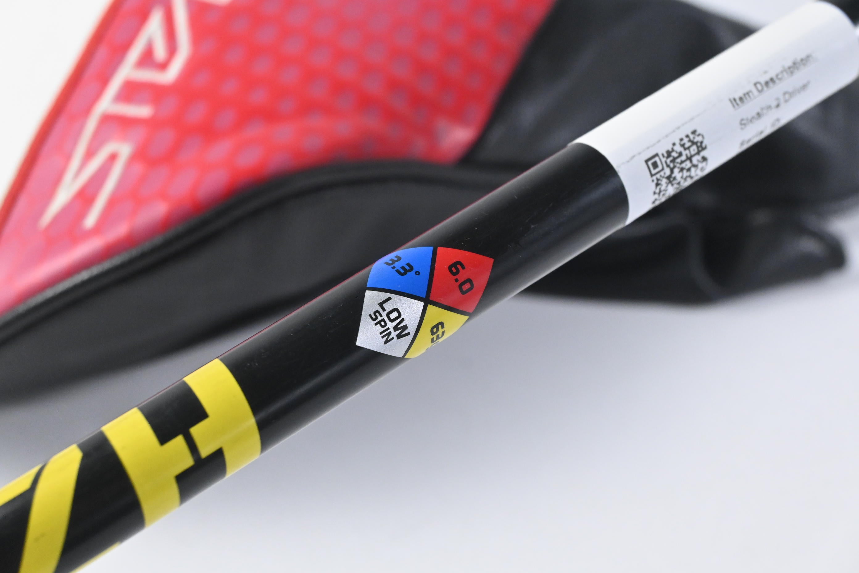 Taylormade Stealth 2 Driver / 9 Degree / Stiff Flex Hzrdus Yellow 63 Shaft