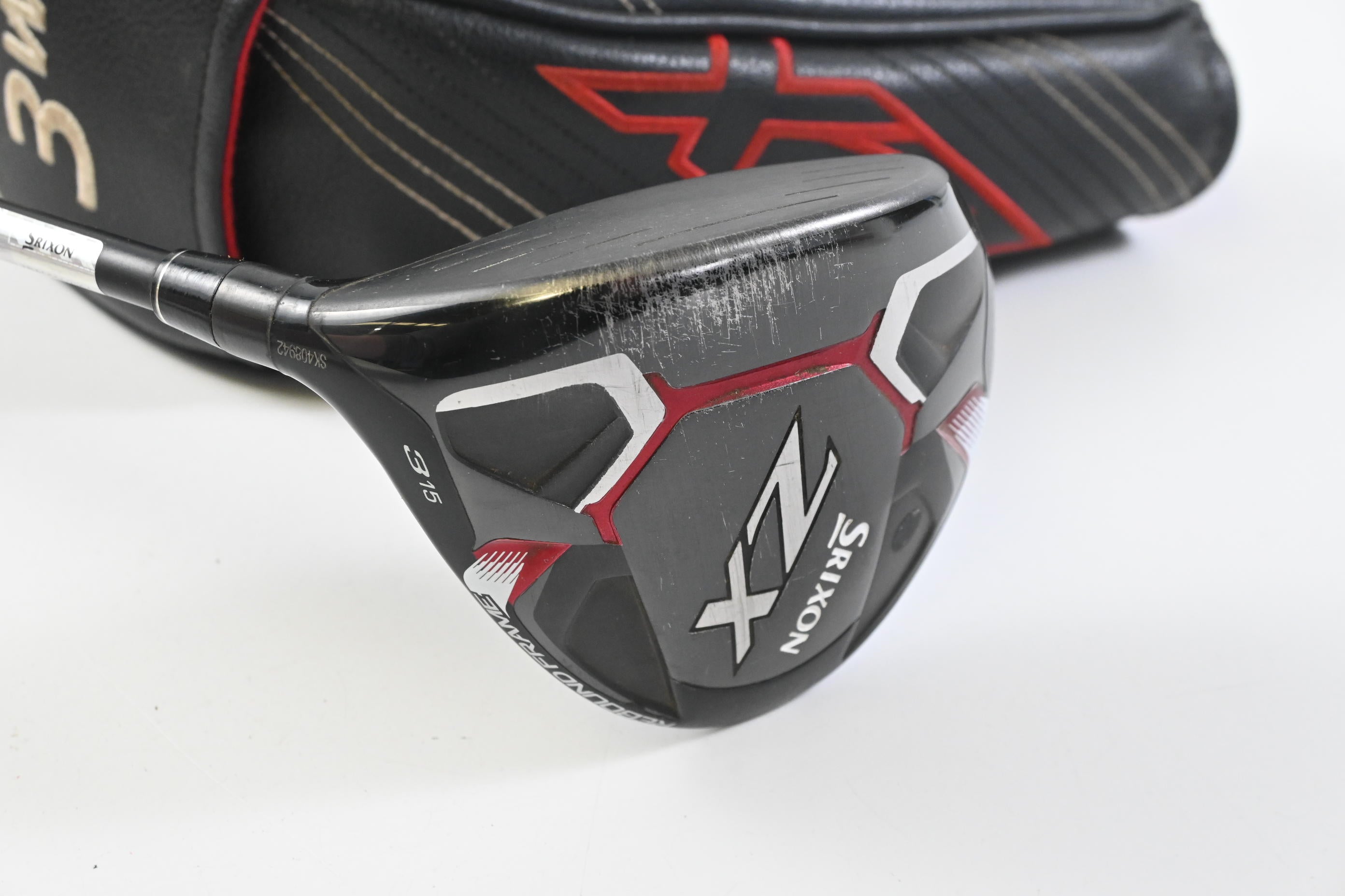 Left Hand Srixon ZX #3 Wood / 15 Degree / Regular Flex Miyazaki Codex 5 Shaft
