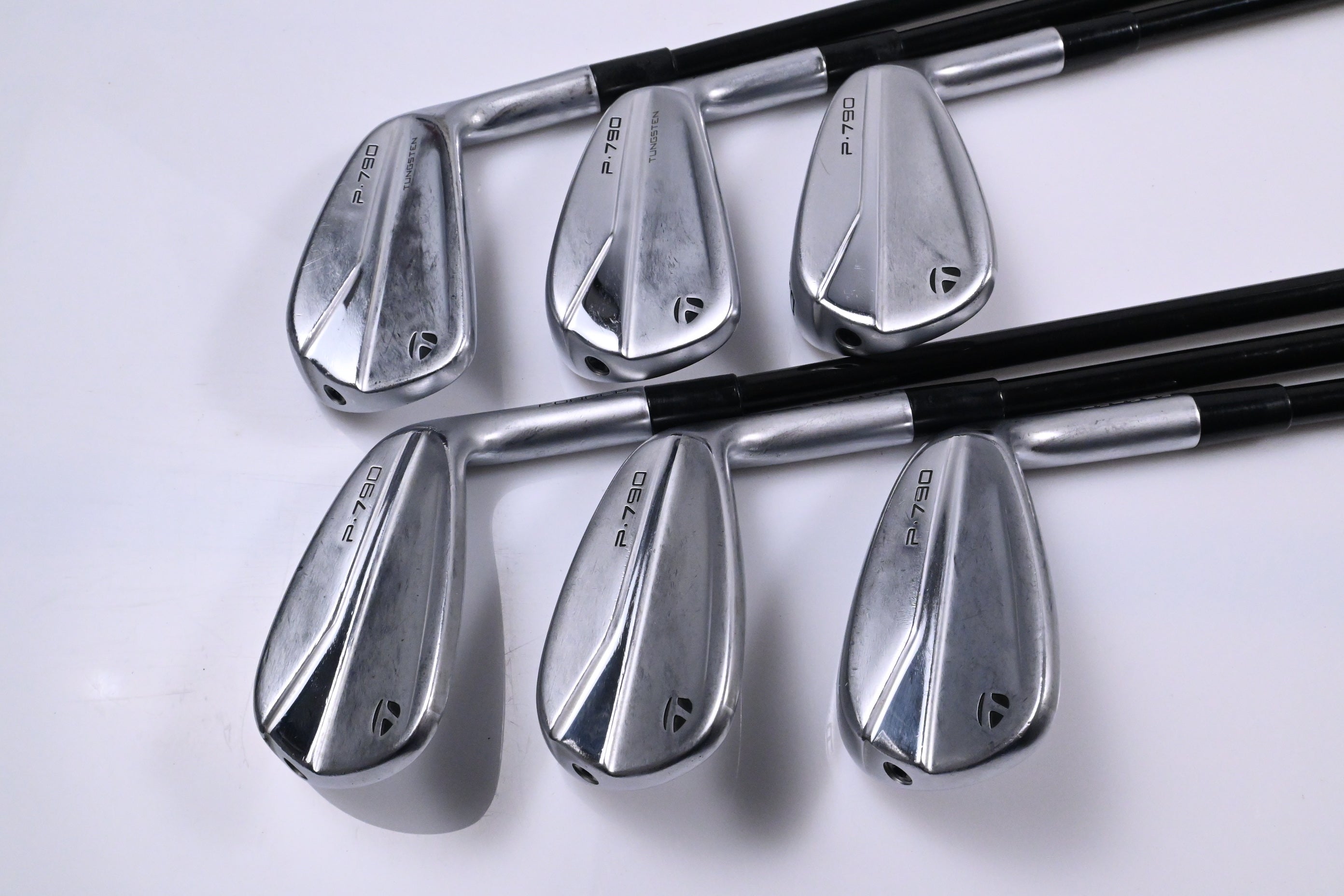Taylormade P790 2021 Irons / 6-PW+AW / Regular Flex MMT 65 Shafts