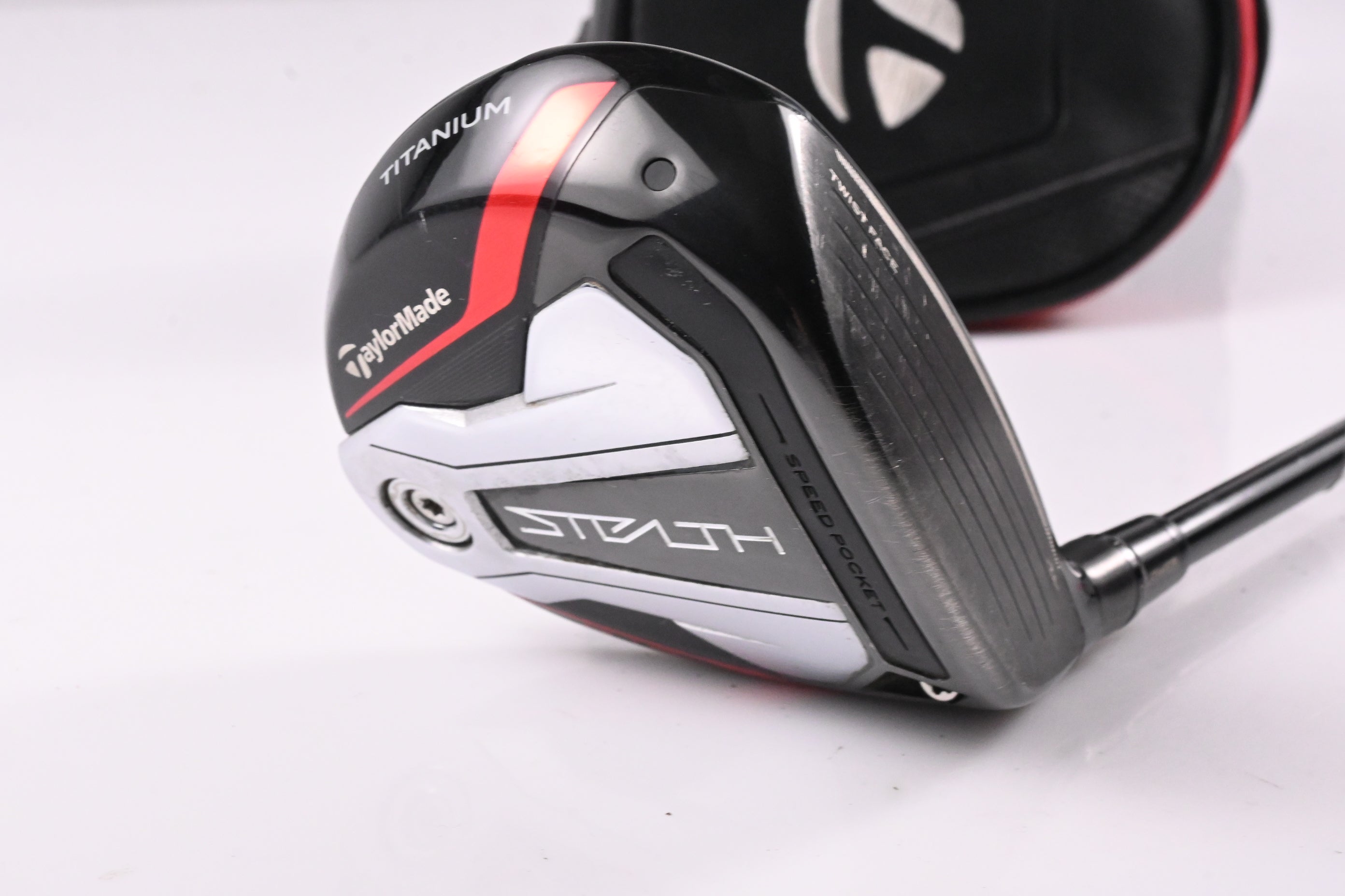 Taylormade Stealth Plus #3 Wood / 15 Degree / Stiff Flex HZRDUS Smoke RDX Red 75