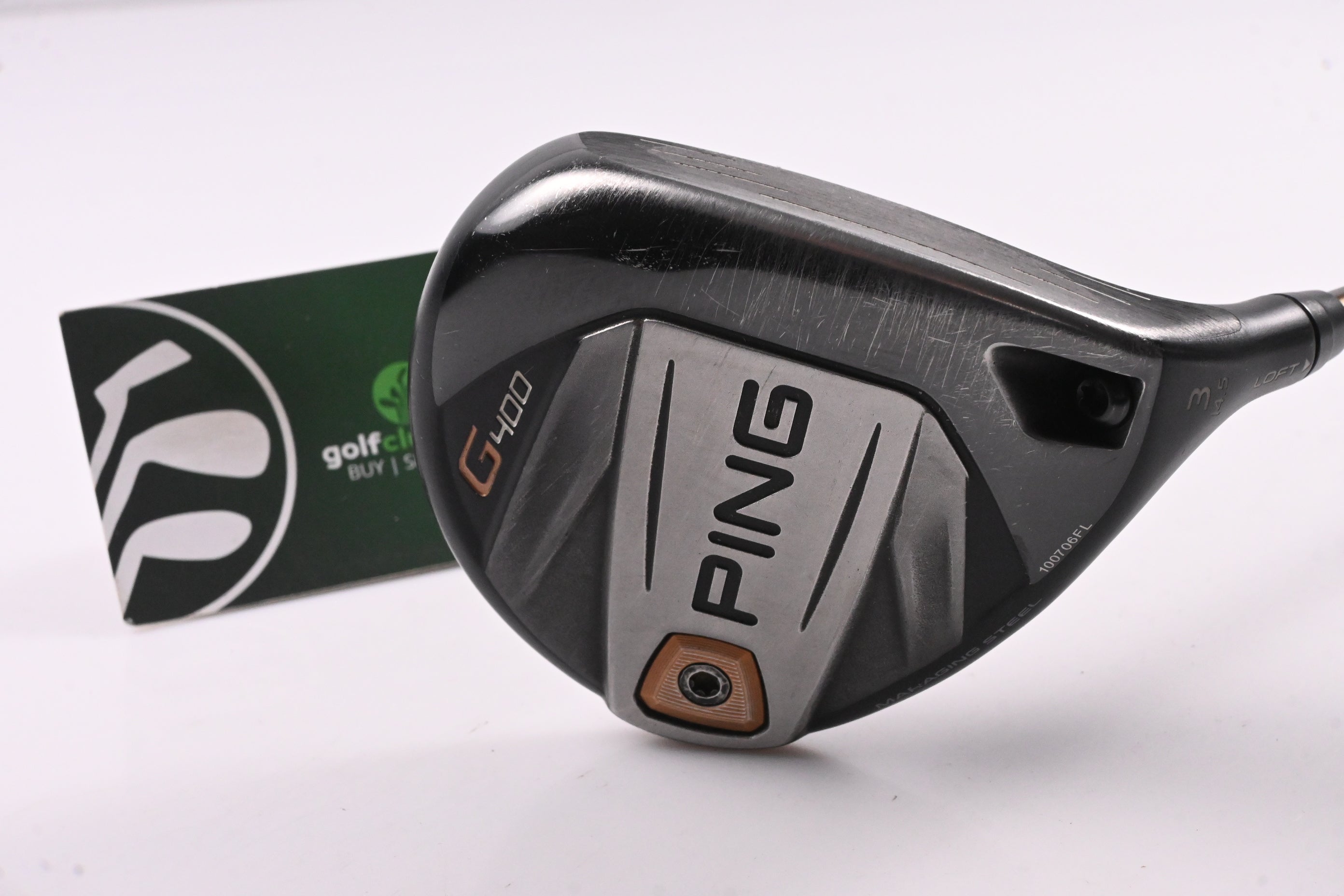 Ping G400 #3 Wood / 14.5 Degree / Regular Flex Ping Alta CB 65 Shaft