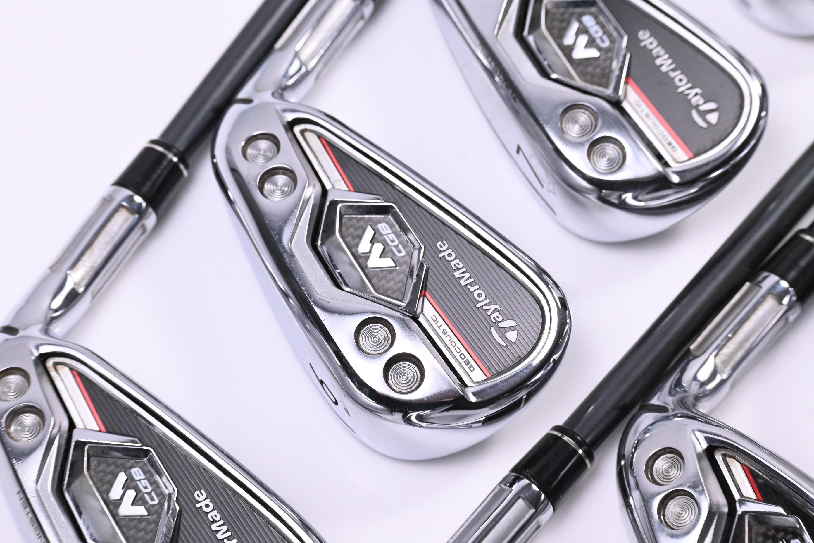 Taylormade M CGB Irons / 5-PW+GW+SW / Senior Flex Reax 55 Shafts