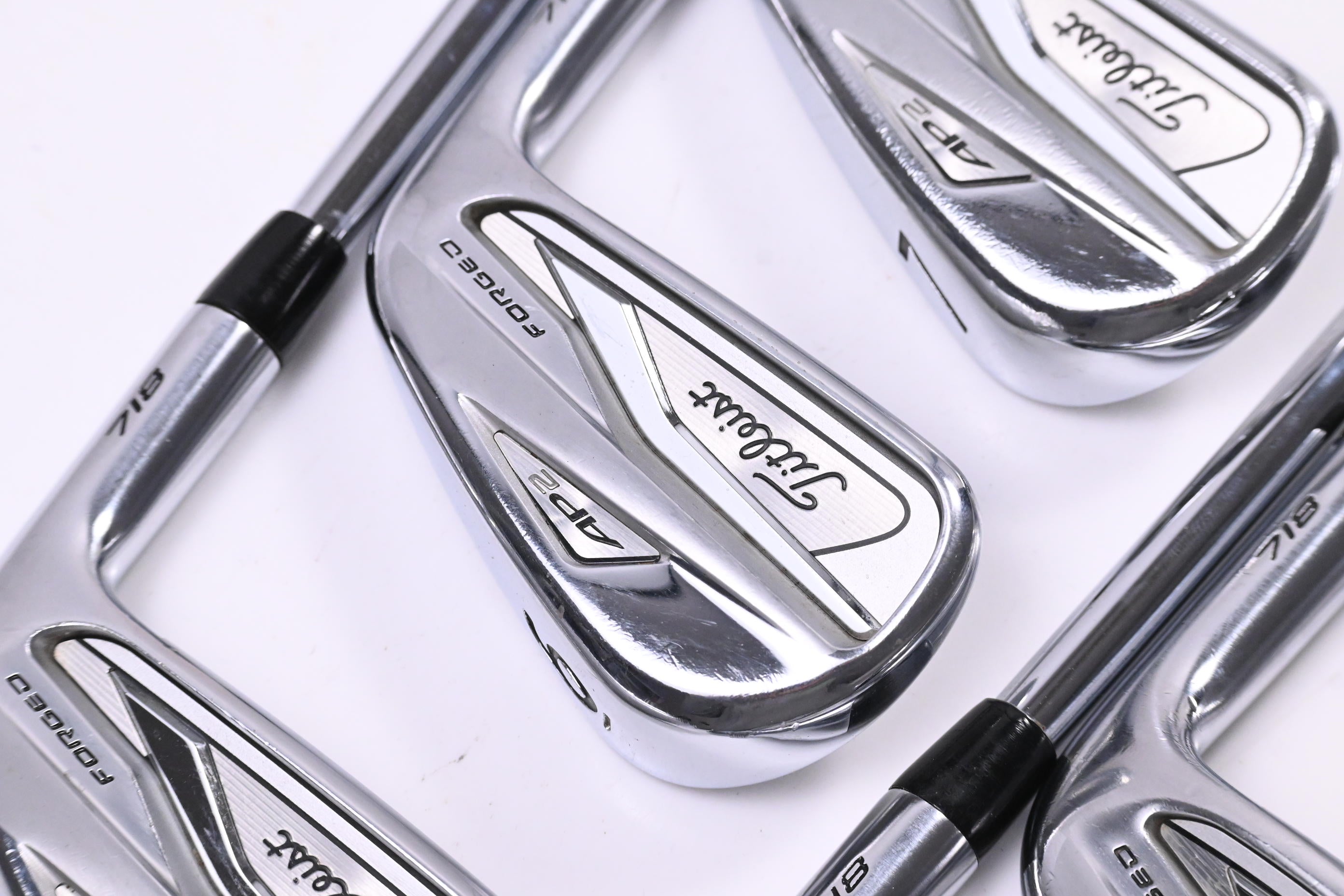 Titleist 718 AP2 Irons / 5-PW / Stiff Flex AMT Black S300 Shafts