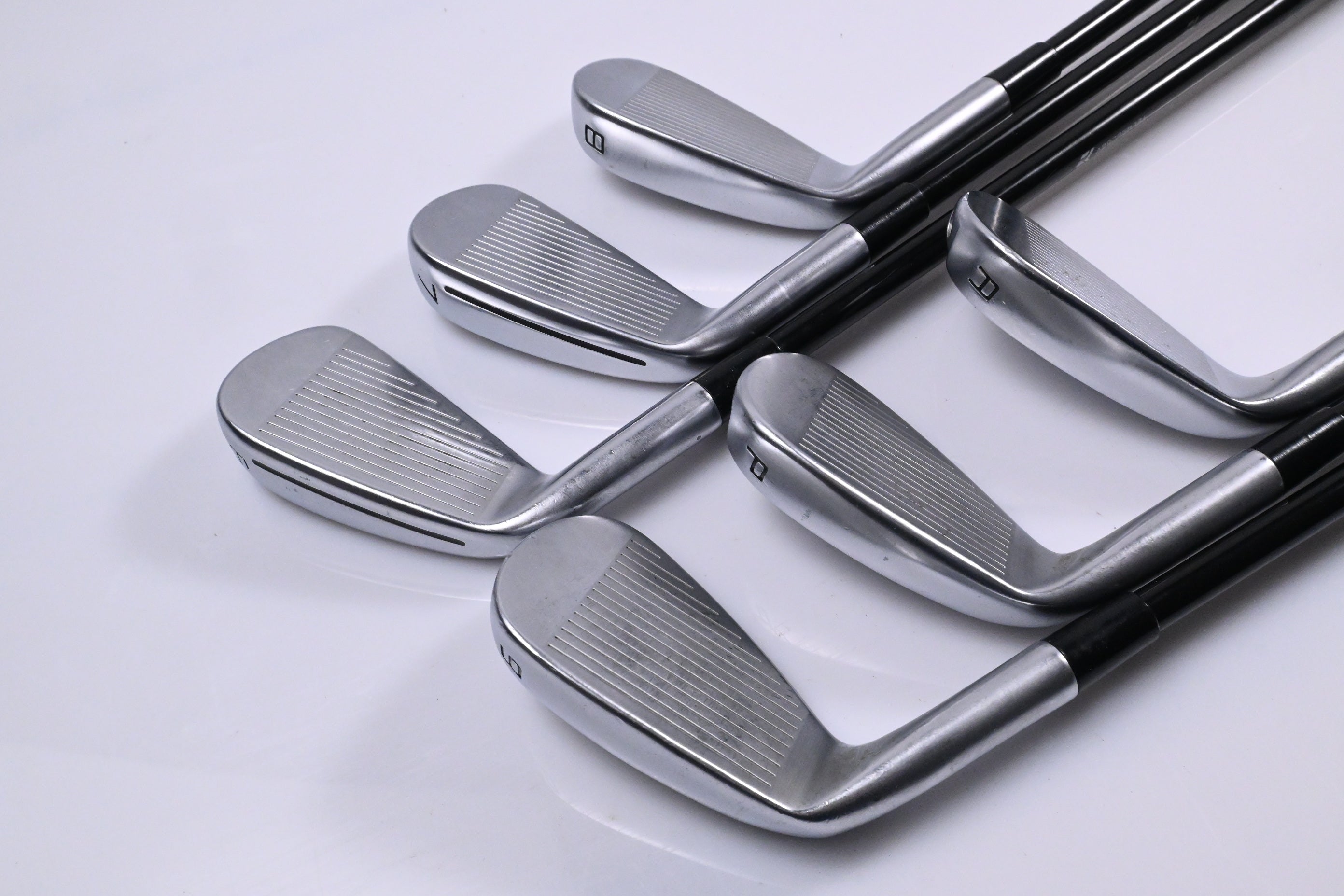 Taylormade P790 2021 Irons / 6-PW+AW / Regular Flex MMT 65 Shafts