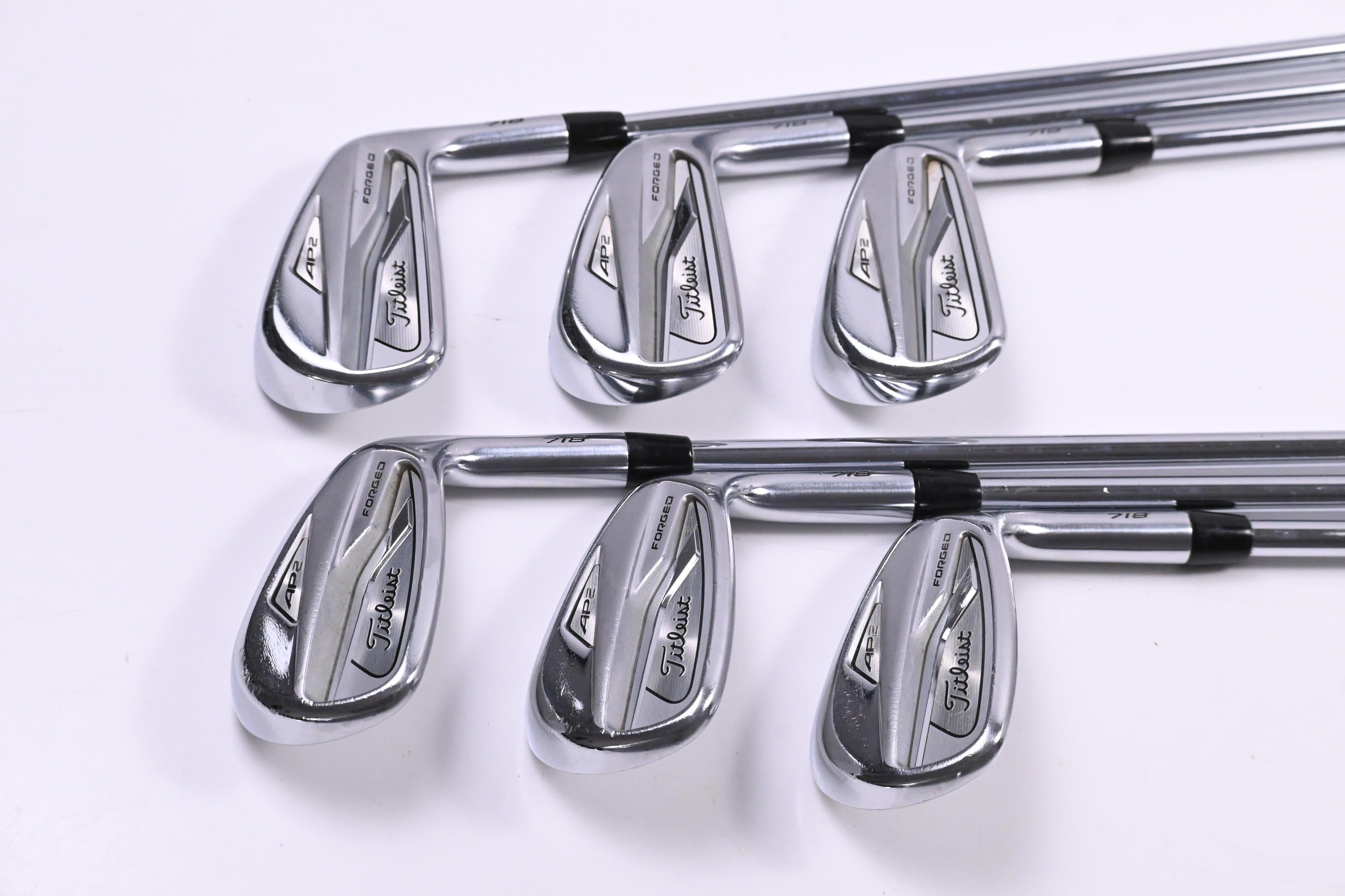 Titleist 718 AP2 Irons / 5-PW / Stiff Flex AMT Black S300 Shafts