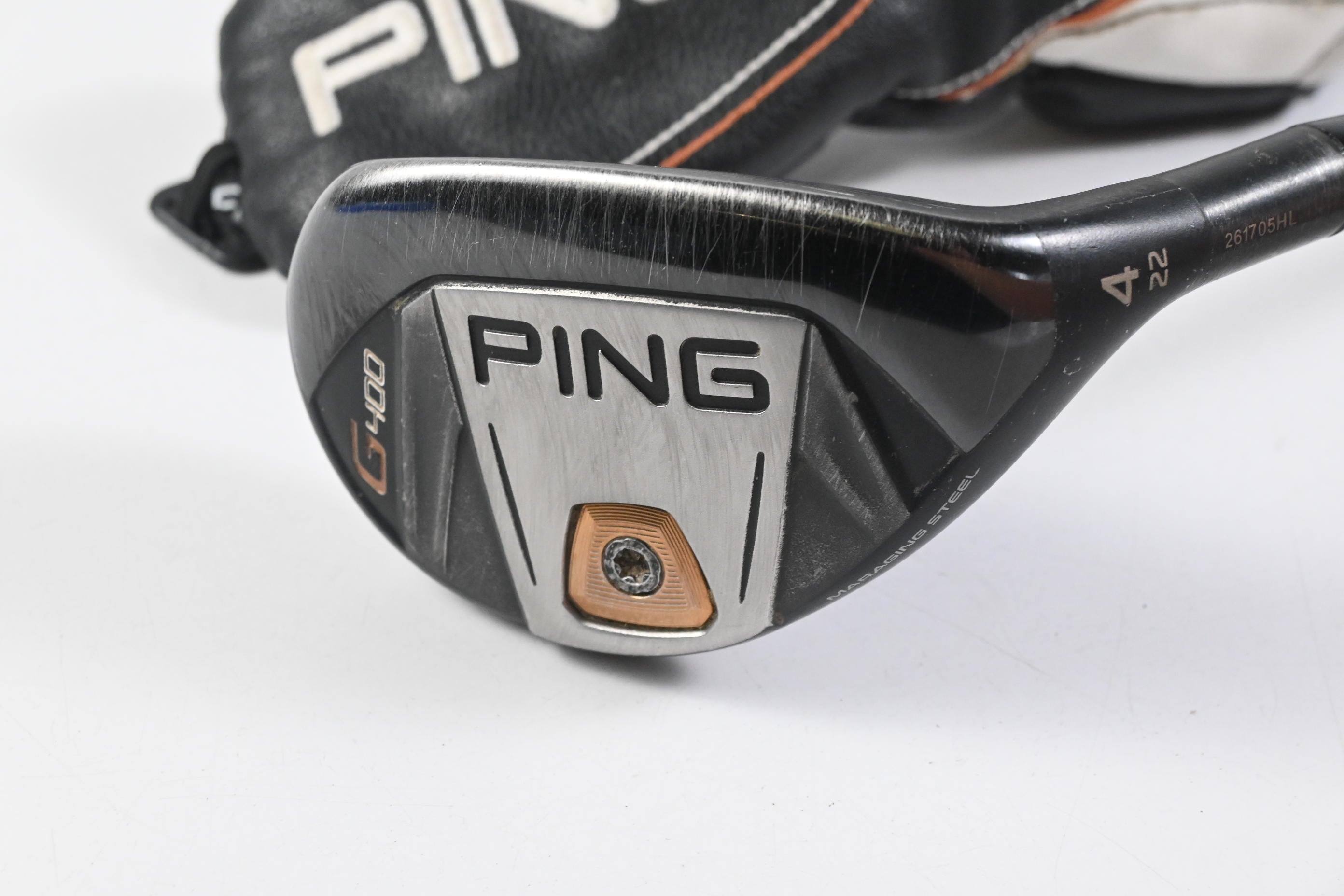 Ping G400 #4 Hybrid / 22 Degree / X-Flex Ping Tour 85 Shaft