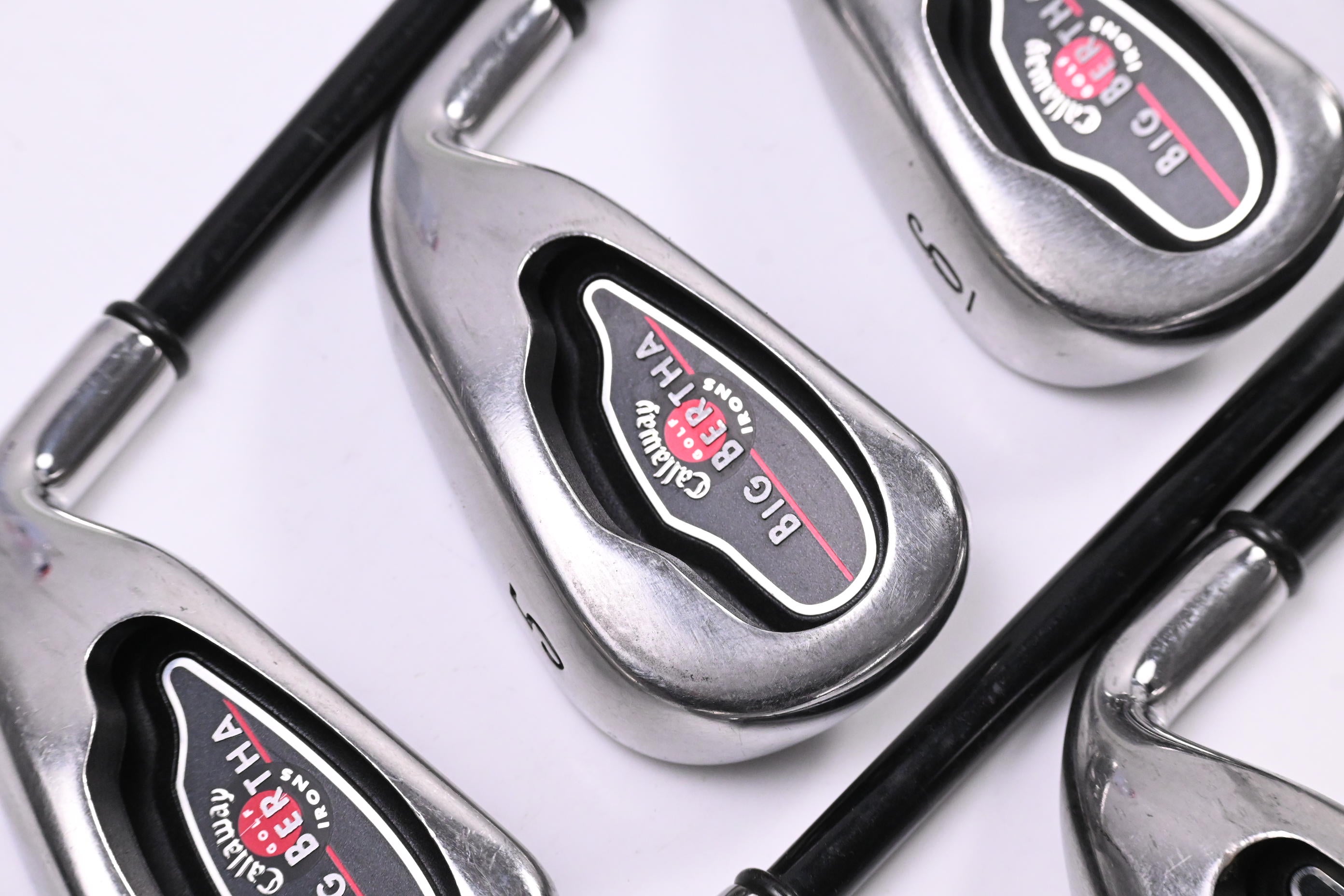 Callaway Big Bertha 2004 Irons / 4-PW+SW / Regular Flex Callaway RCH 75 Shafts
