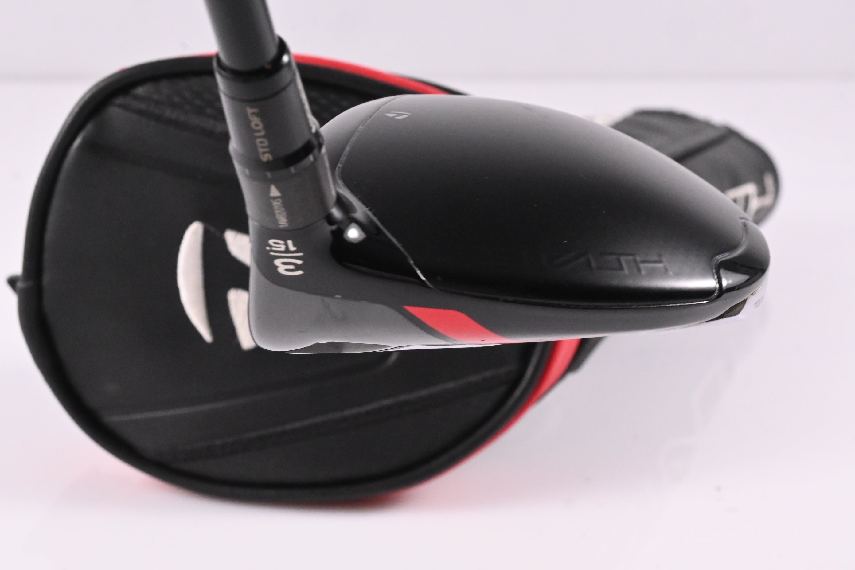 Taylormade Stealth Plus #3 Wood / 15 Degree / Stiff Flex HZRDUS Smoke RDX Red 75