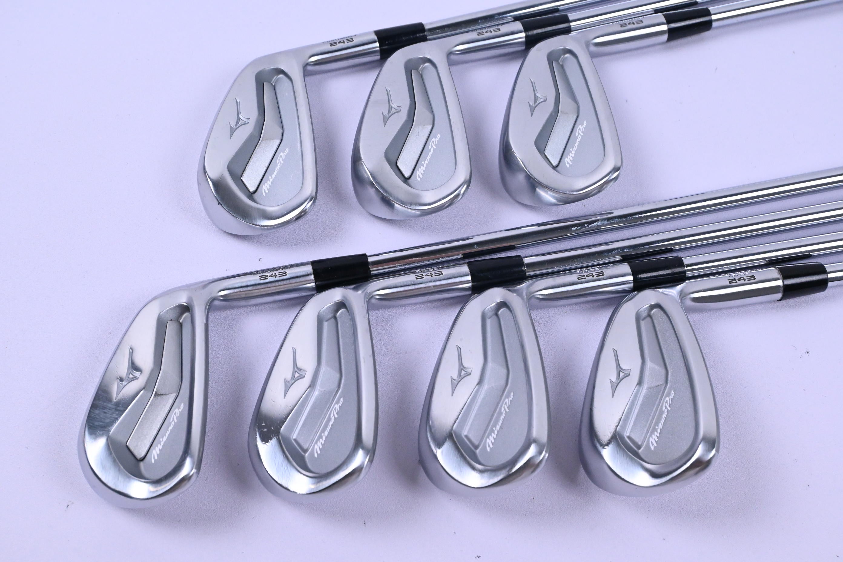 Mizuno Pro 243 Irons / 4-PW / Stiff Flex Dynamic Gold 95 S300 Shafts