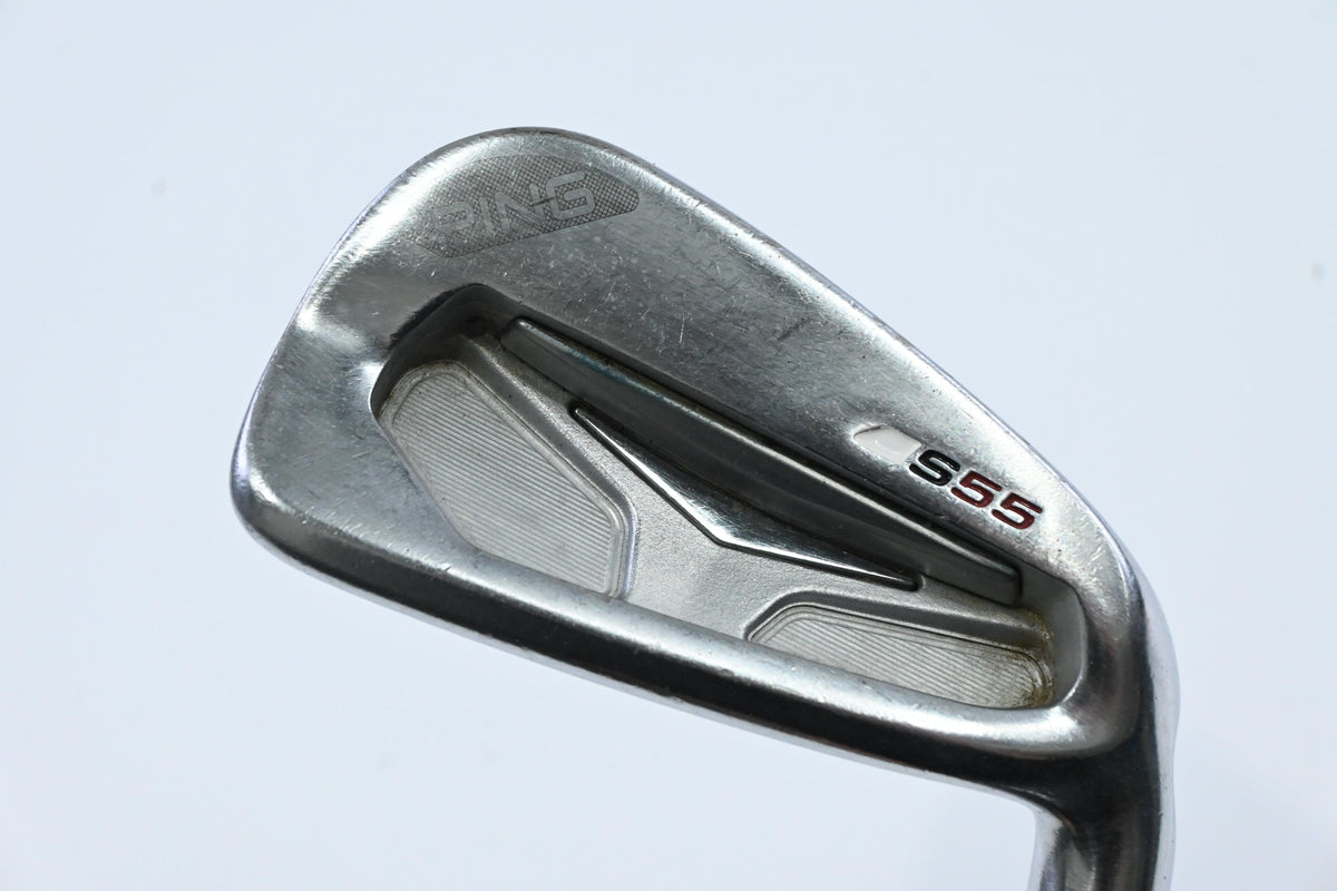 Ping S55 #6 Iron / Black Dot / Regular Flex Ping CFS Shaft