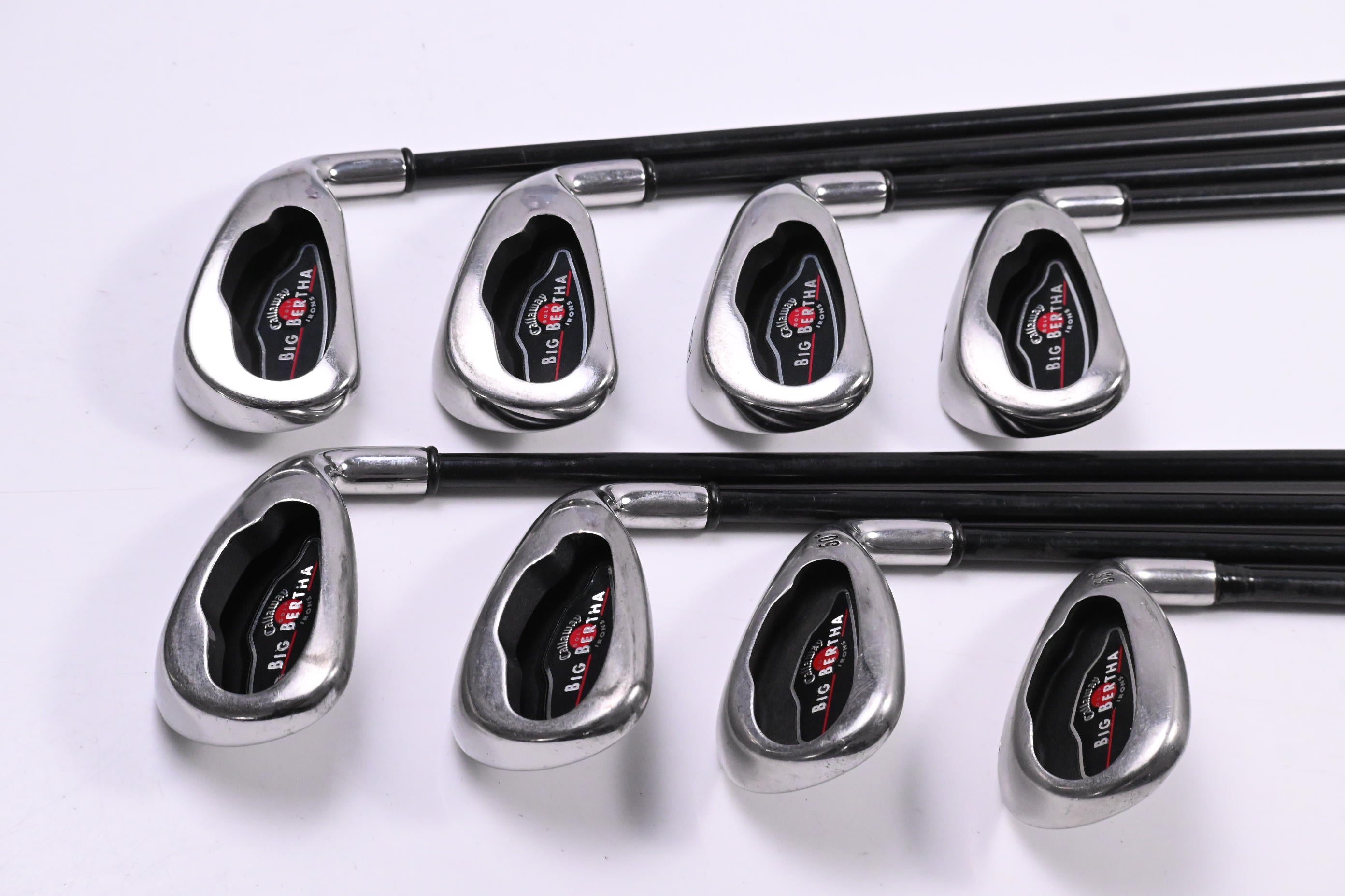 Callaway Big Bertha 2004 Irons / 4-PW+SW / Regular Flex Callaway RCH 75 Shafts