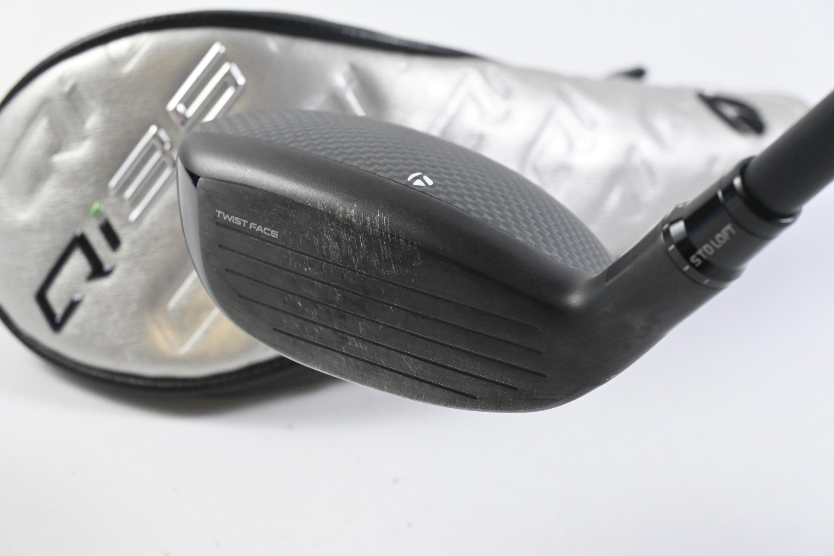 Taylormade Qi35 #3 Hybrid / 19 Degree / Stiff Flex Fujikura Ventus Blue 7 Shaft