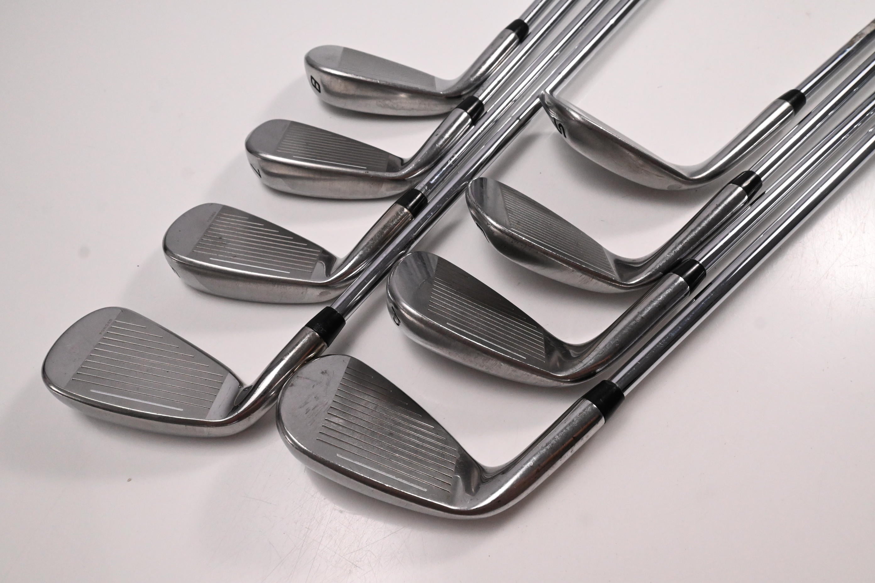 Cobra King F8 Irons / 5-PW+SW / Regular Flex One Flighted Shafts
