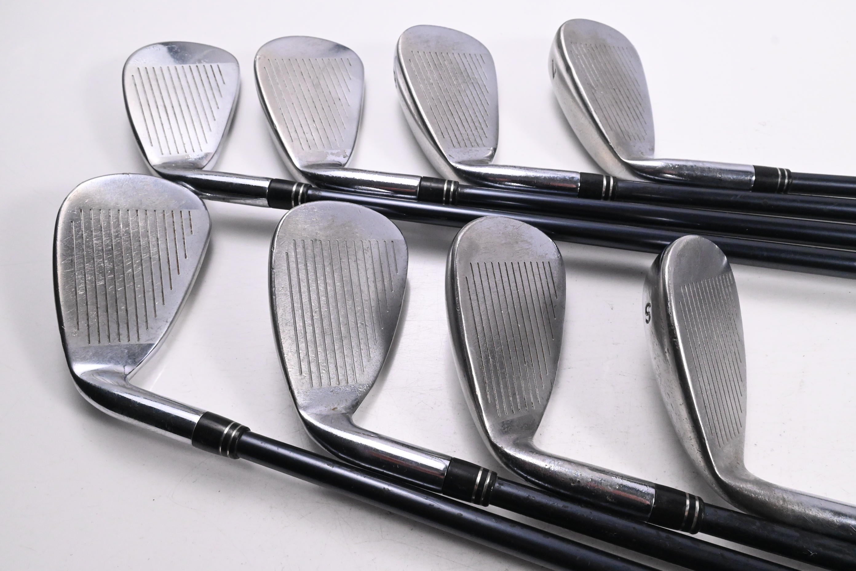 Taylormade R7 CGB Max Irons / 4-PW+SW / Regular Flex Taylormade Reax 55 Shafts