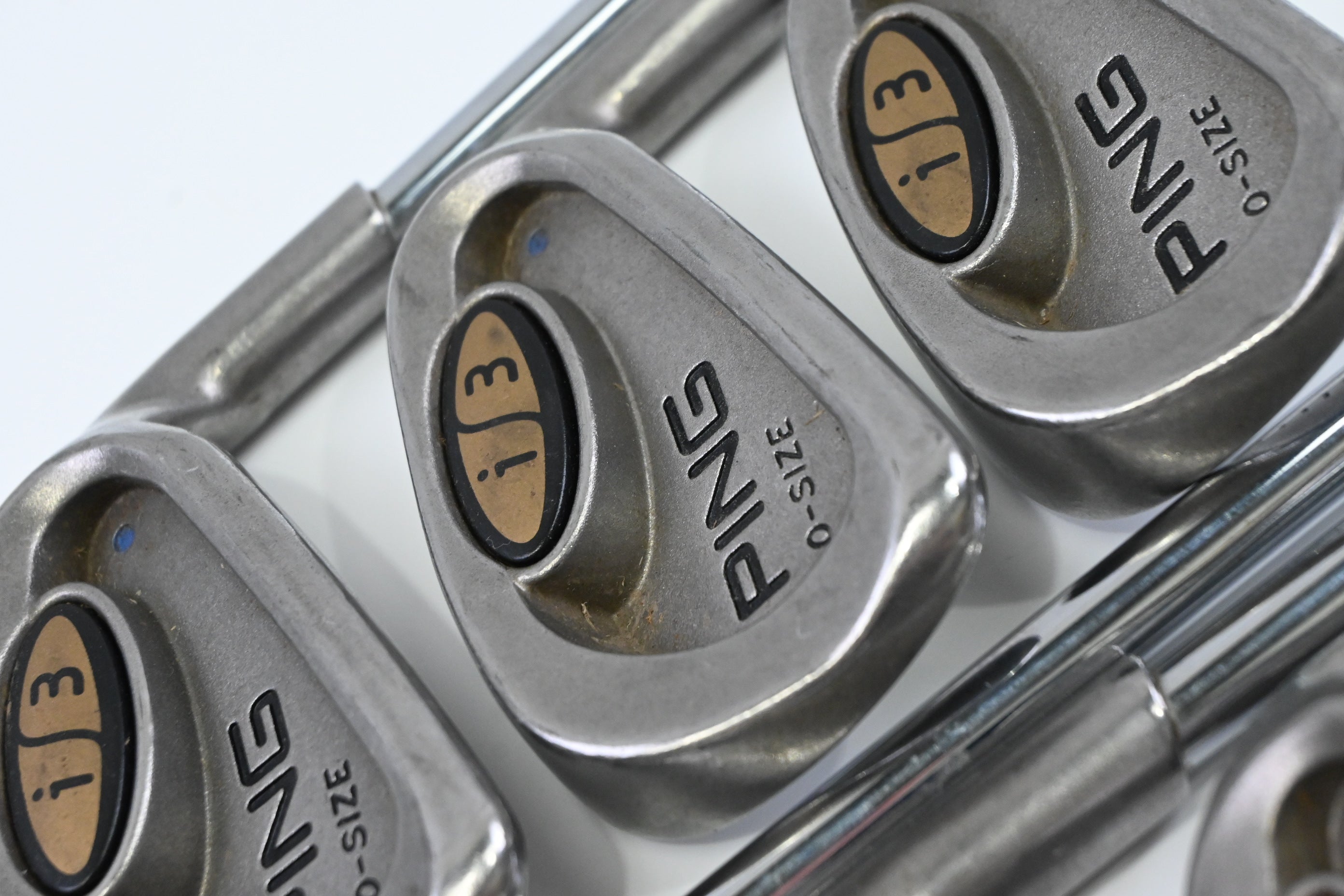Ping i3 O-Size Irons / 6-PW+UW+SW / Blue Dot / Stiff Flex Ping JZ Cushin Shaft