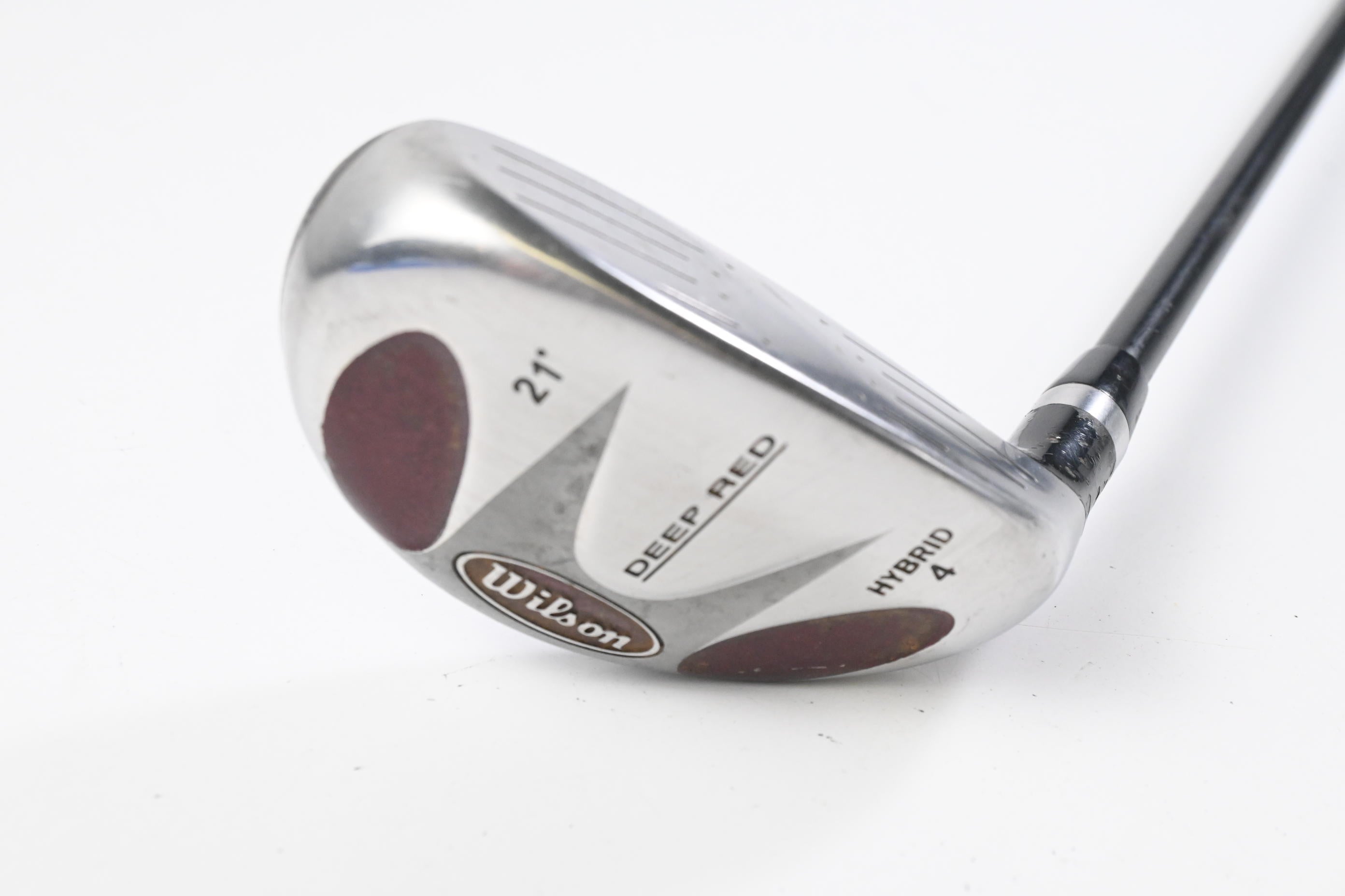 Wilson Deep Red #4 Hybrid / 21 Degree / Senior Flex Wilson Deep Red Shaft