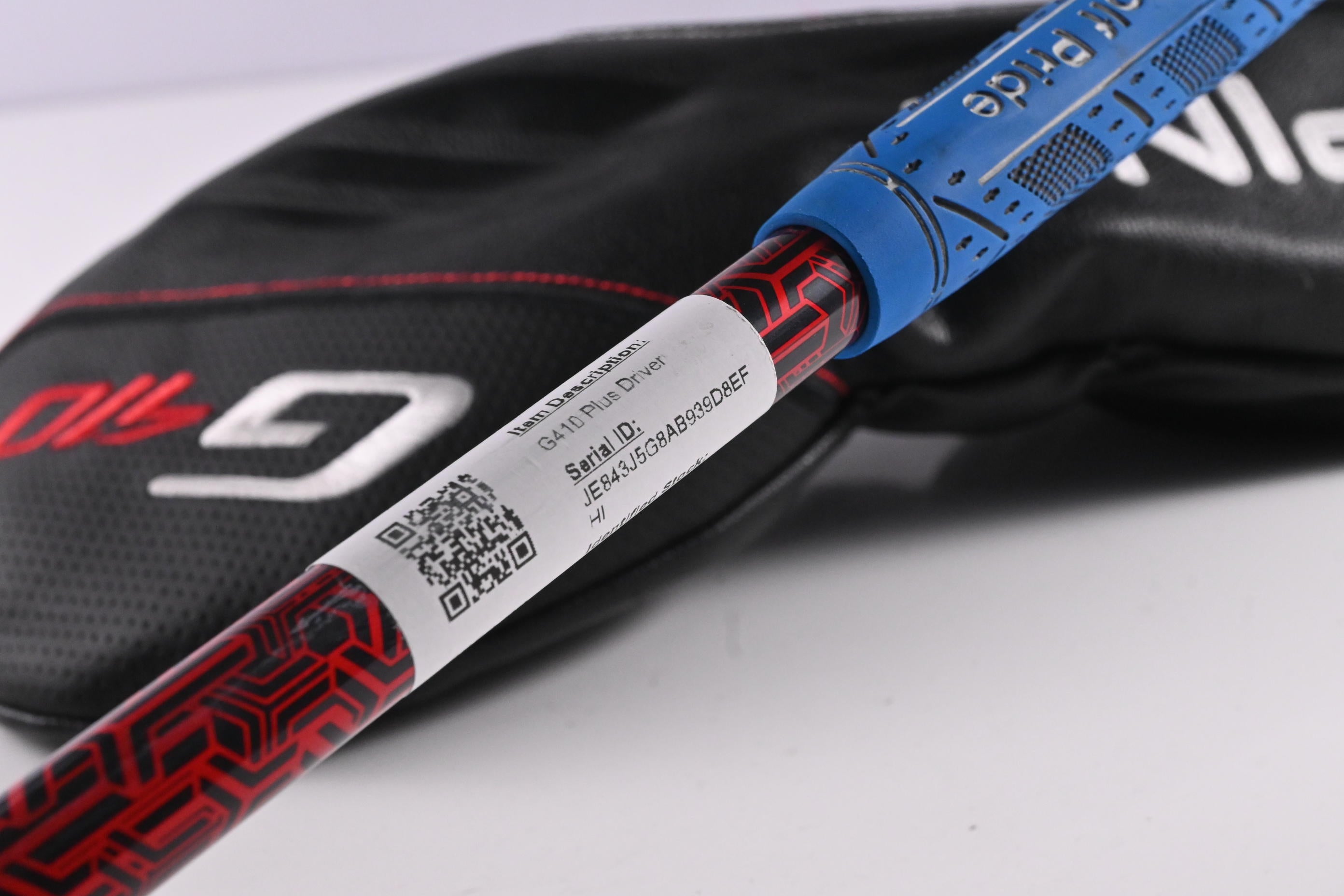 Ping G410 Plus Driver / 10.5 Degree / Regular Flex Ping Alta CB Red 55 Shaft