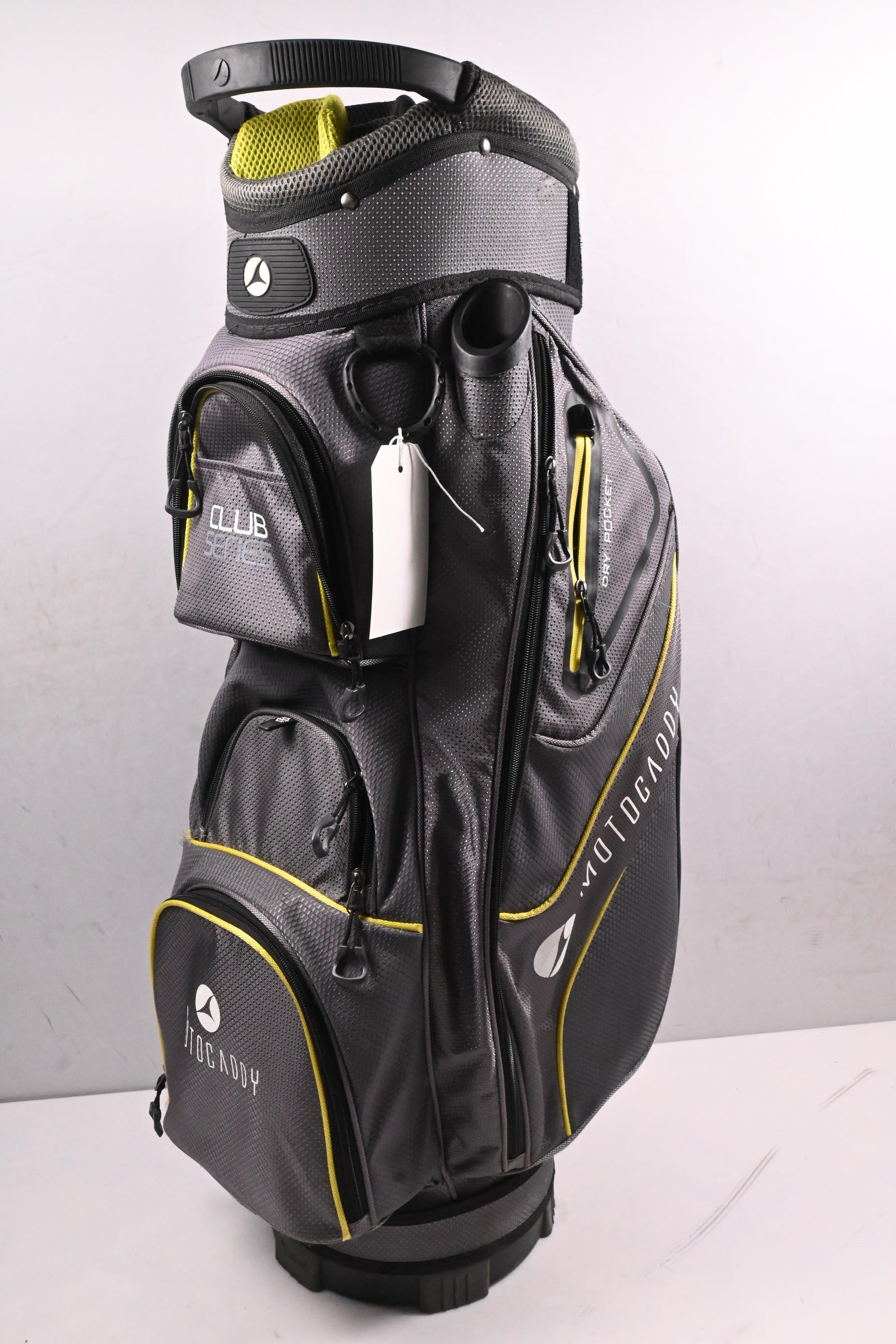 Motocaddy Club Series Cart Bag / 14-Way Divider / Grey