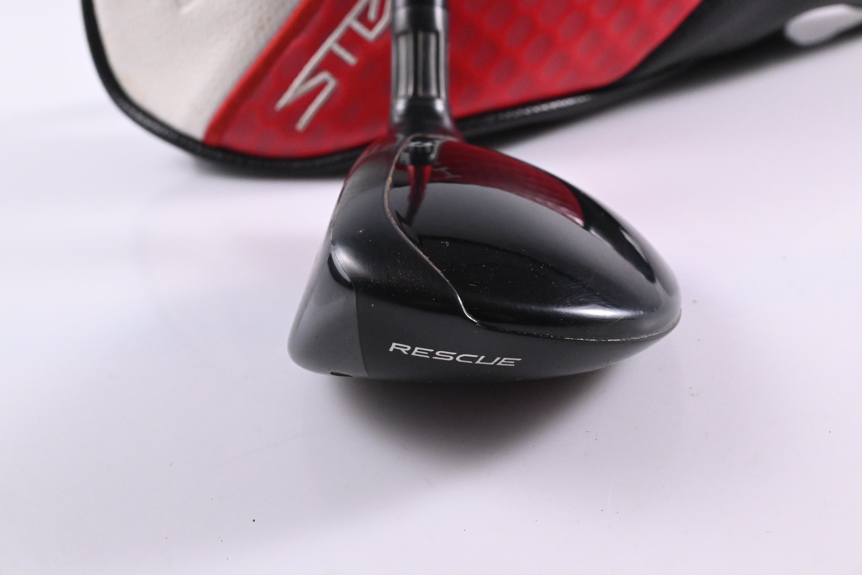 Left Hand Taylormade Stealth 2 HD #4 Hybrid / 23 Degree / Regular Flex SpeederNX