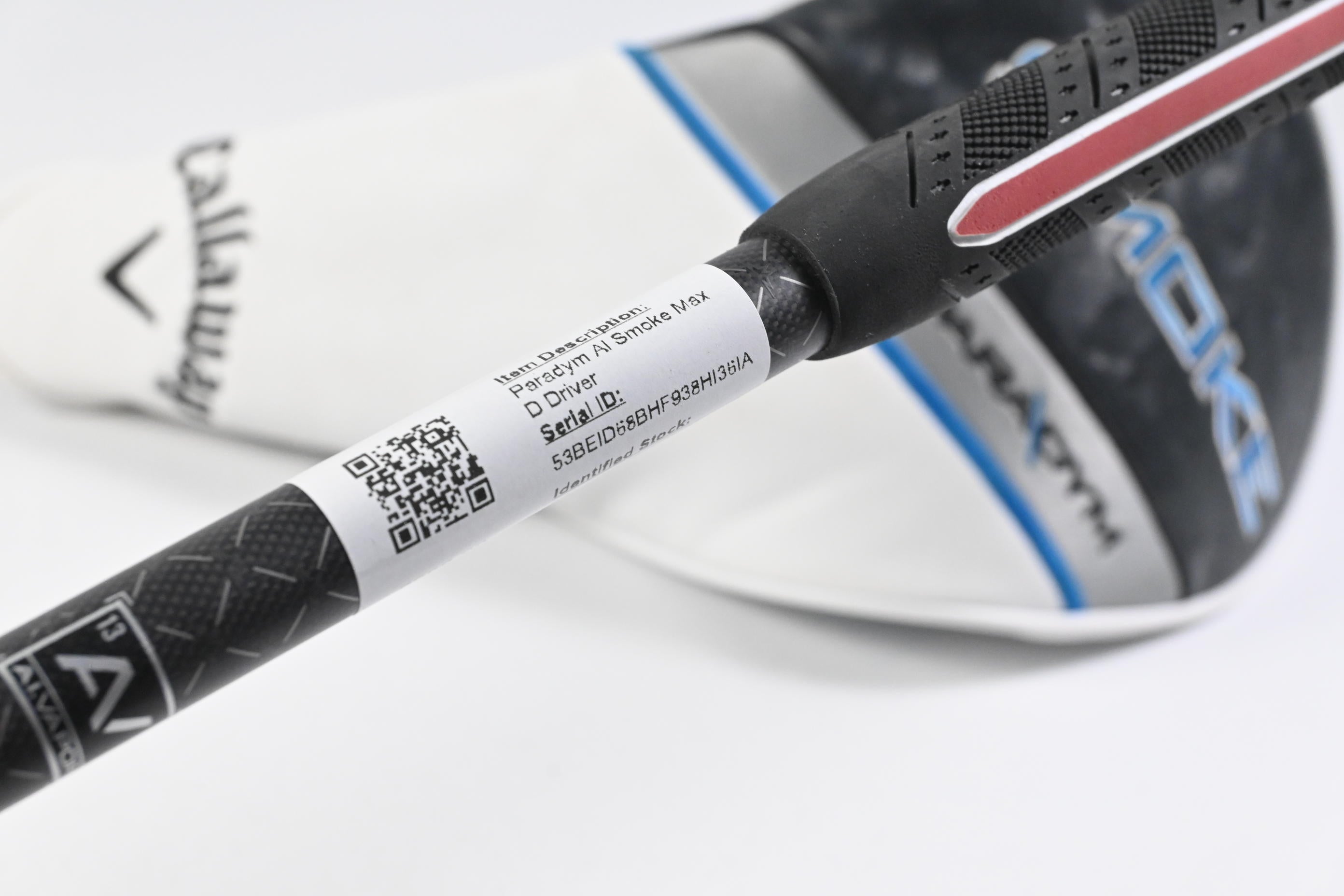 Callaway Paradym Ai Smoke Max D Driver / 9 Degree / Regular Flex Tensei AV Blue