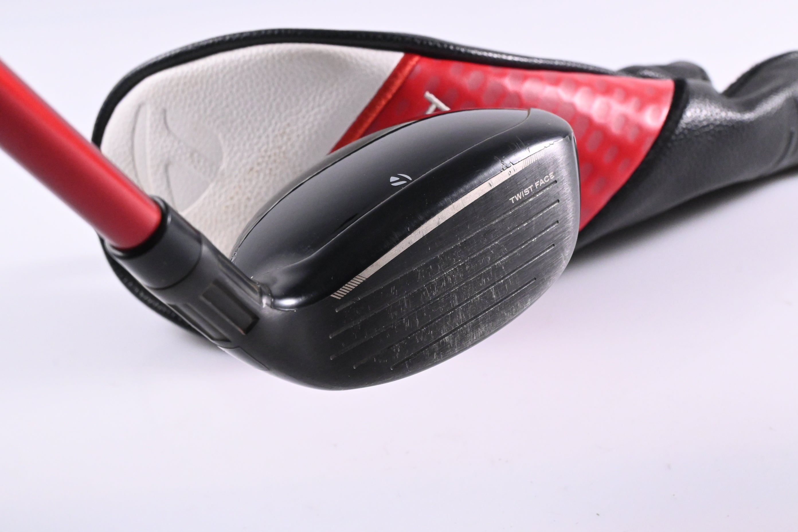 Left Hand Taylormade Stealth 2 HD #4 Hybrid / 23 Degree / Regular Flex SpeederNX