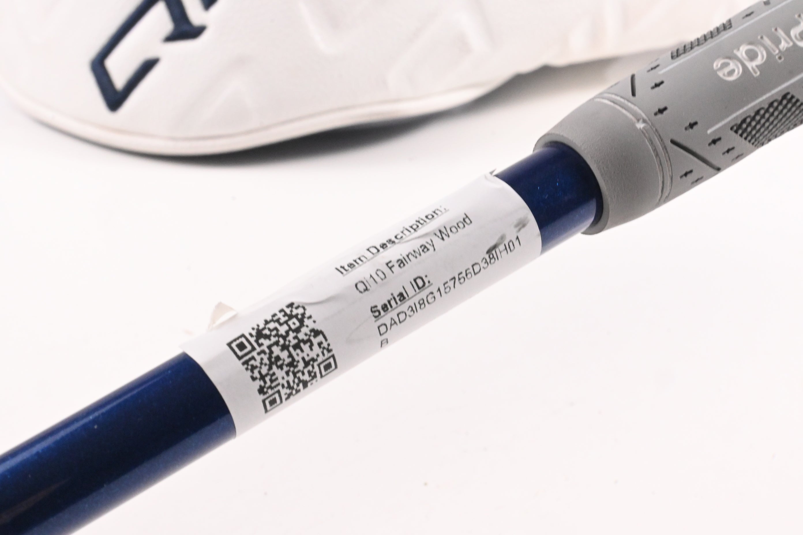 Taylormade Qi10 #3 Wood / 15 Degree / X-Flex Fujikura Ventus TR Blue 6 Shaft