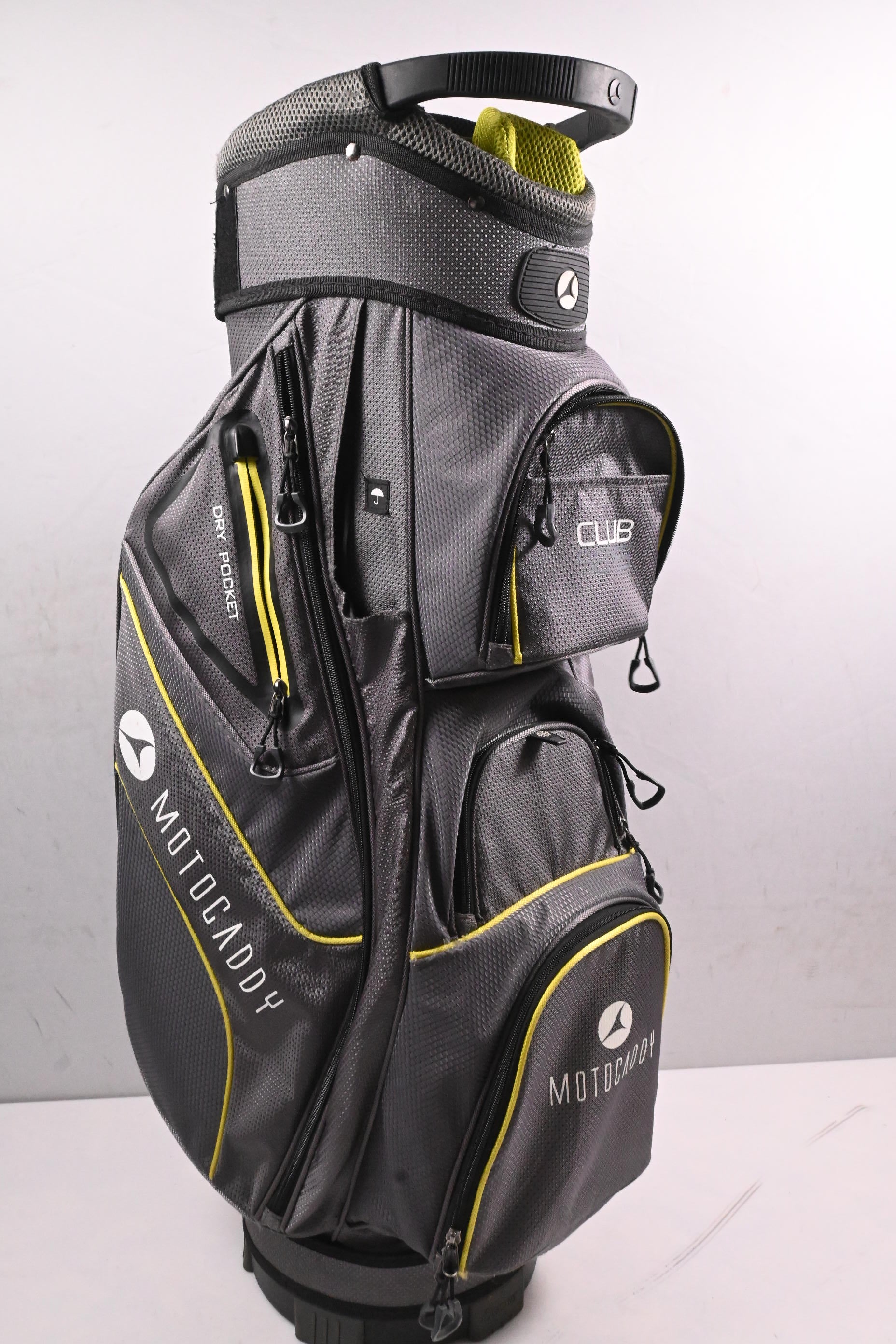 Motocaddy Club Series Cart Bag / 14-Way Divider / Grey