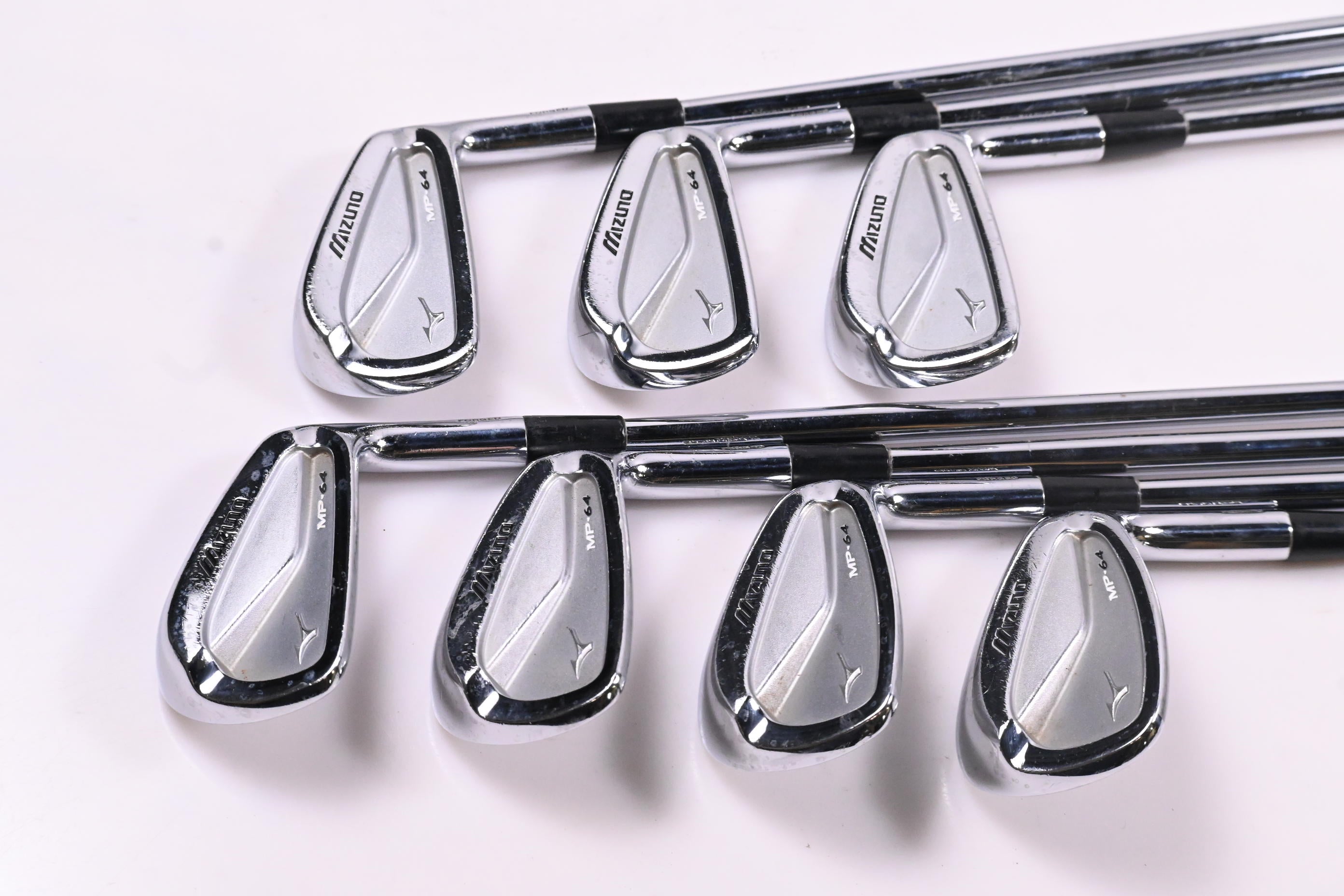 Mizuno MP-64 Irons / 4-PW / Regular Flex True Temper Dynamic Gold Shafts