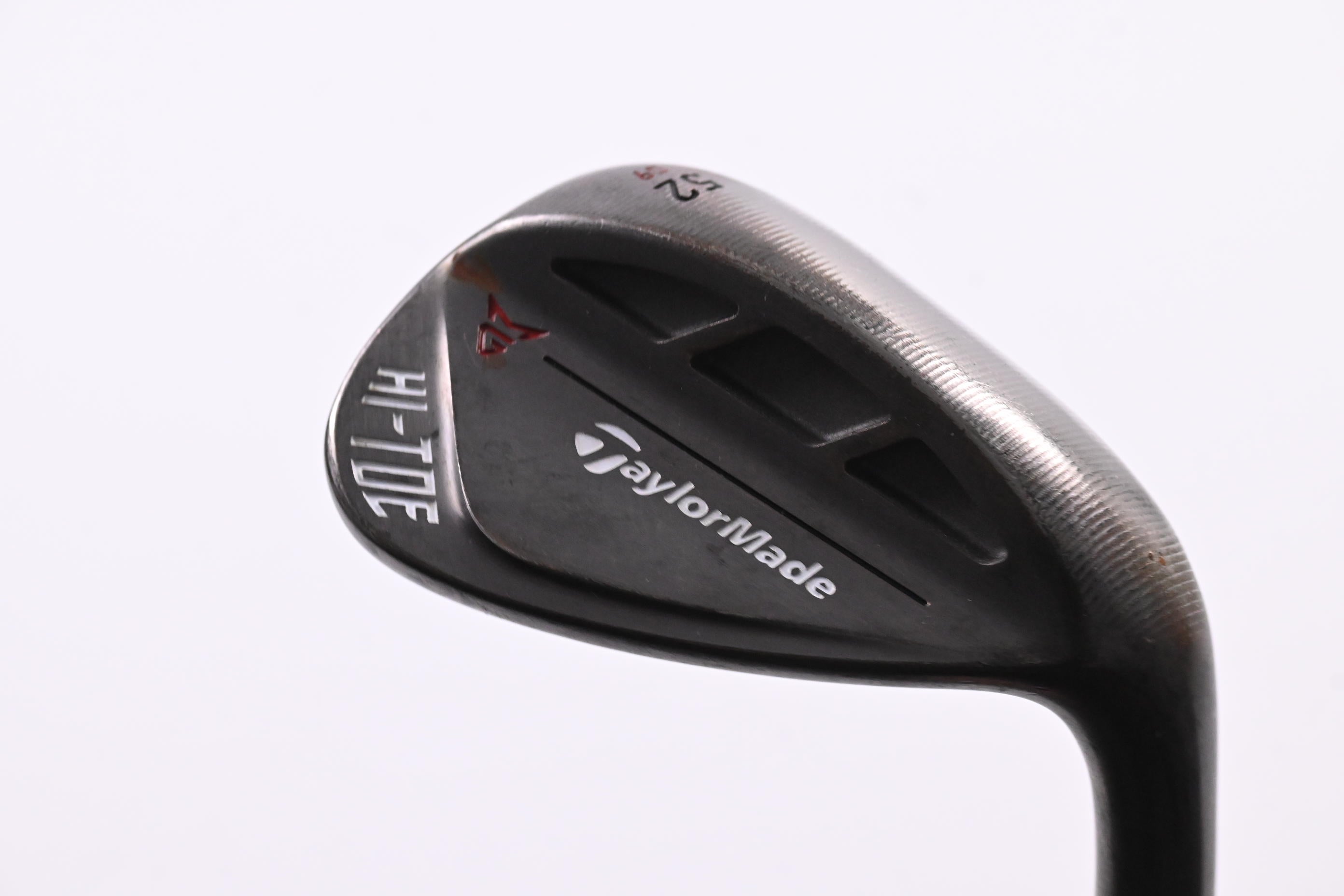 Taylormade Hi-Toe Raw Gap Wedge / 52 Degree / Regular Flex KBS Hi-Rev 2.0 115
