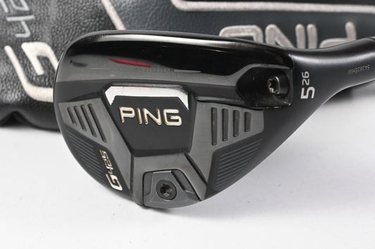 Ping G425 #5 Hybrid / 26 Degree / Regular Flex Ping Alta CB Slate 70 Shaft