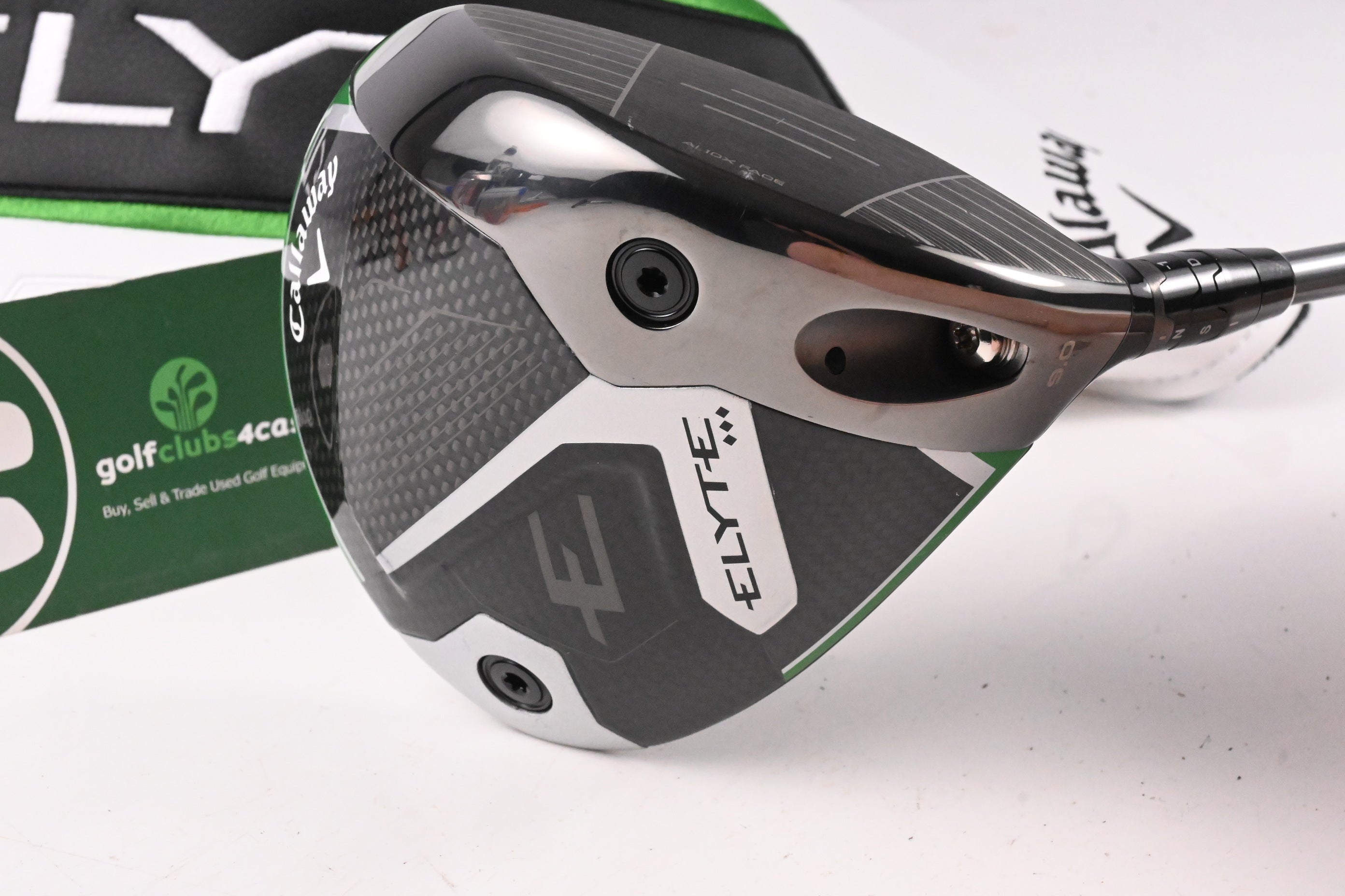 Callaway Elyte Triple Diamond Driver / 9 Degree / Stiff Flex Denali Charcoal 50