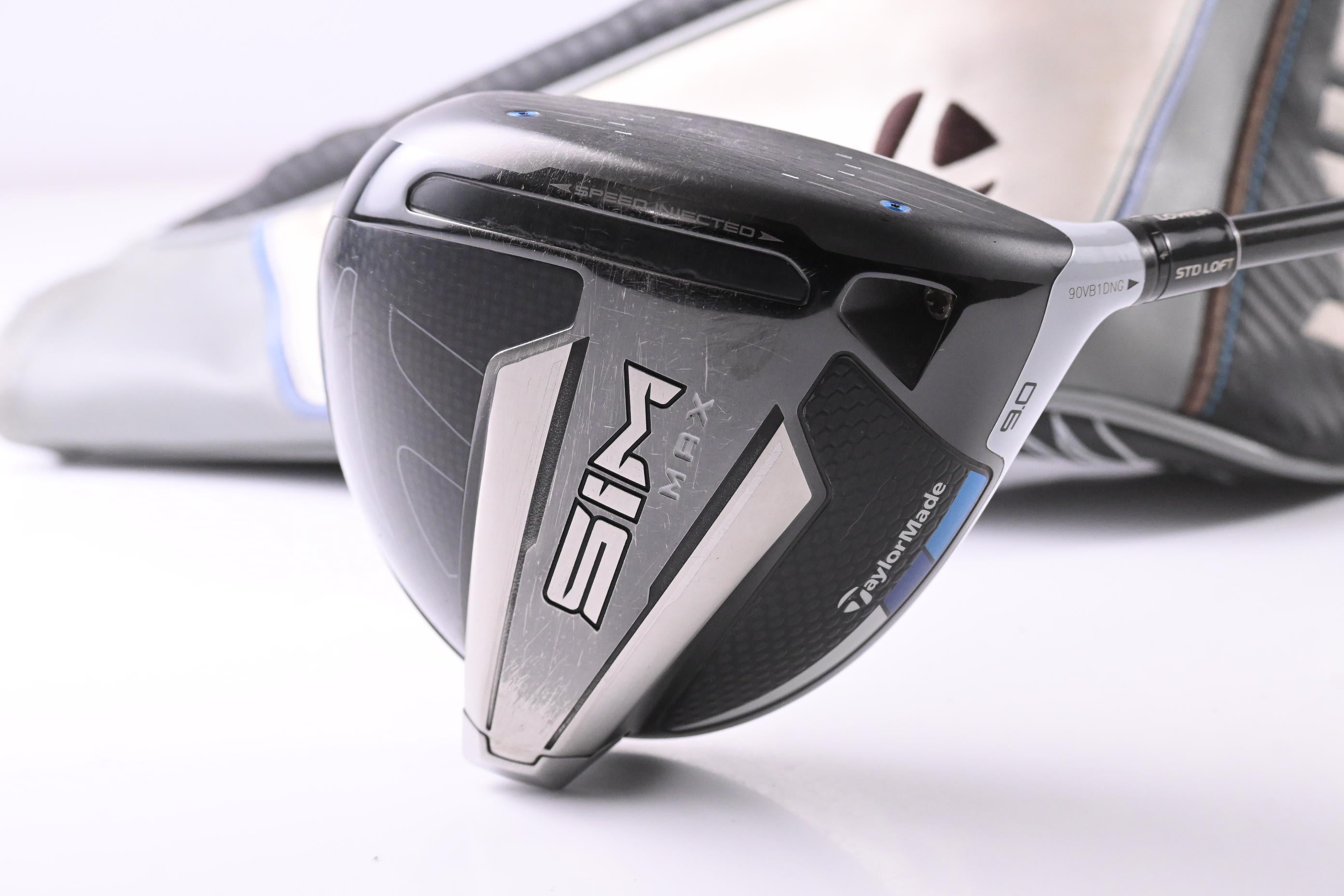Taylormade SIM Max Driver / 9 Degree / Stiff Flex Graphite Design Tour AD GP-7