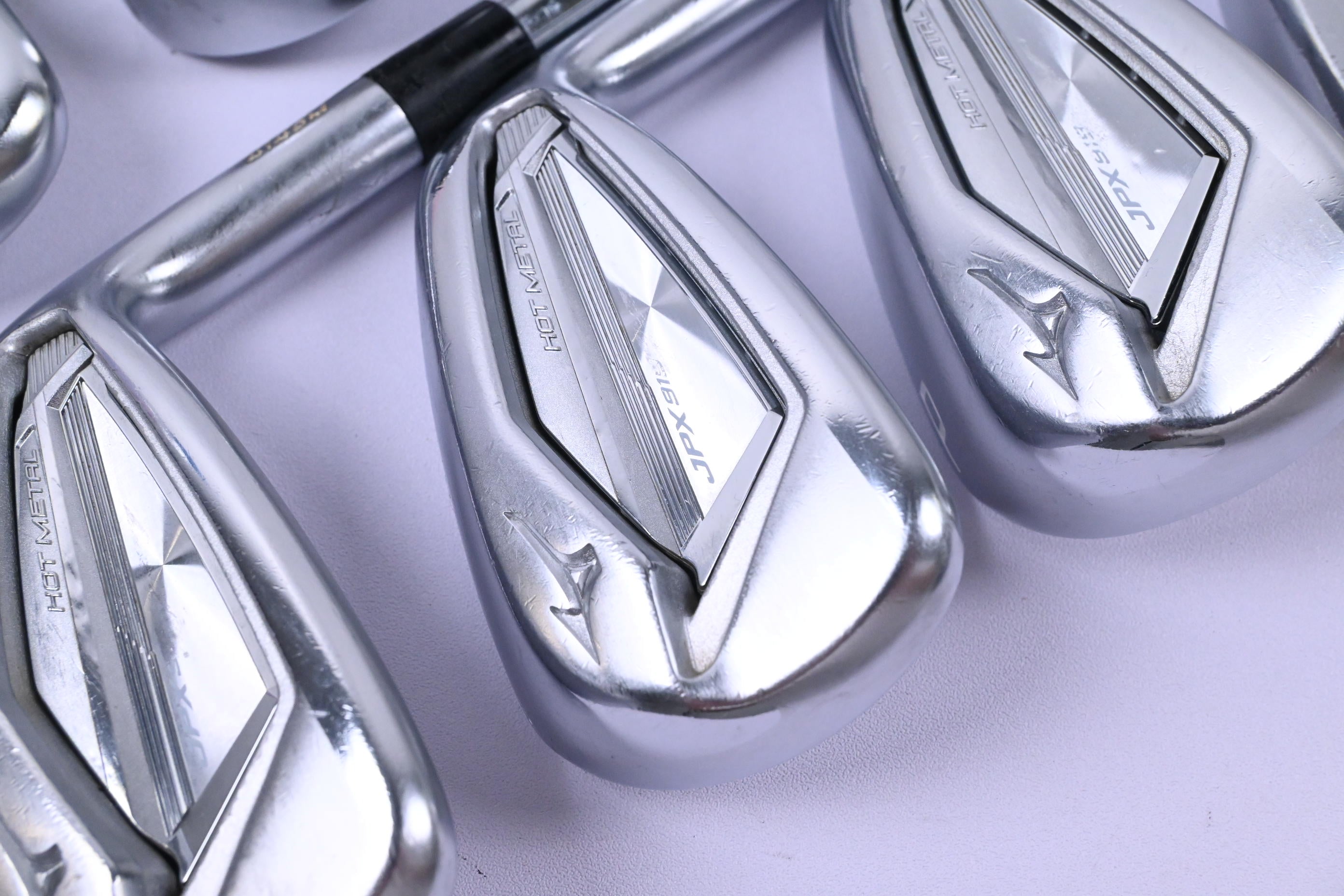 Mizuno JPX 919 Hot Metal Irons / 4-PW+GW / Stiff Flex Dynamic Gold 120 Shaft