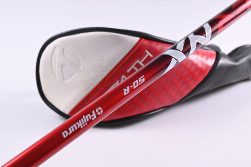 Left Hand Taylormade Stealth 2 HD #4 Hybrid / 23 Degree / Regular Flex SpeederNX