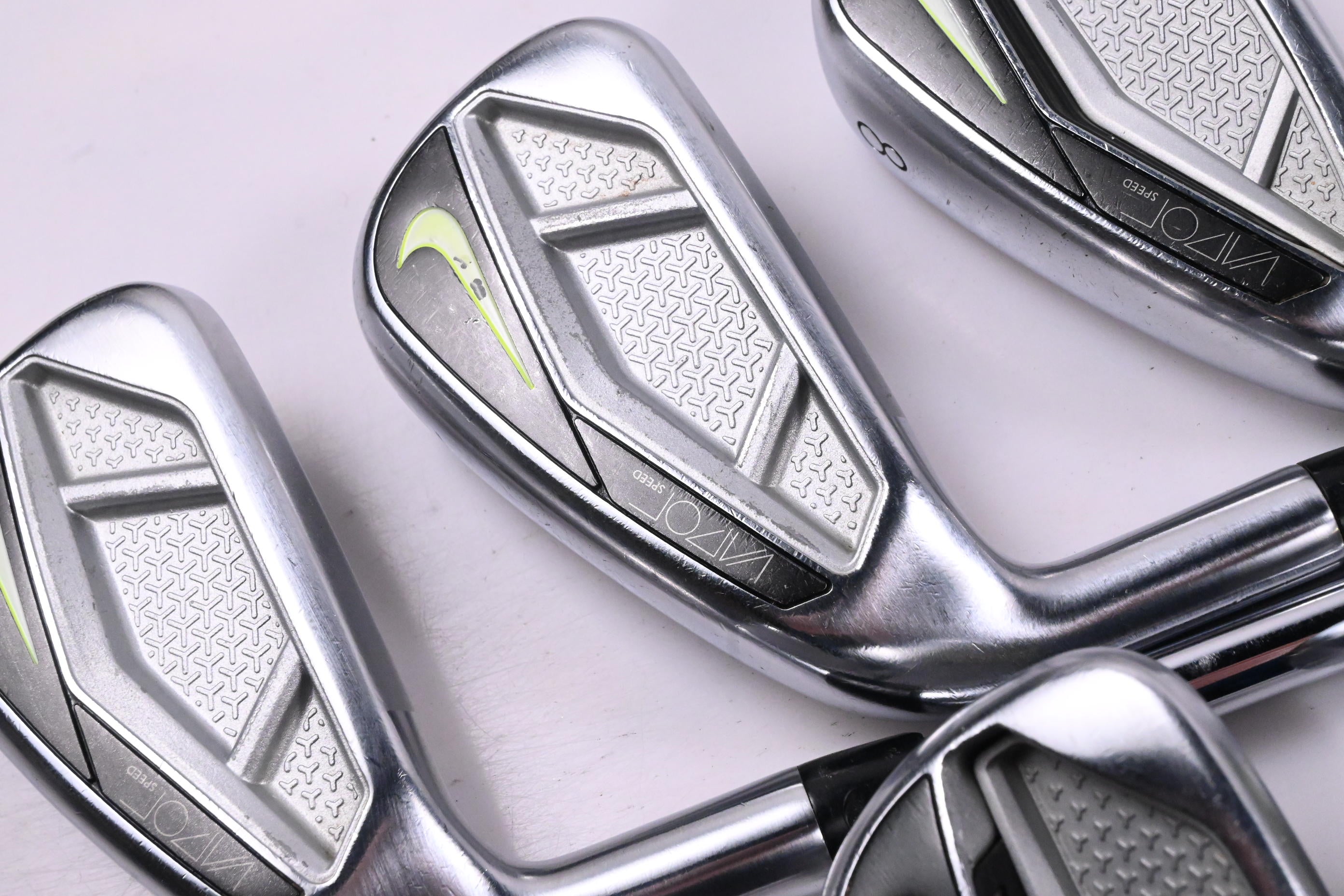 Left Hand Nike Vapor Speed Irons / 6-PW+GW / Stiff Flex Dynalite 105 Shafts