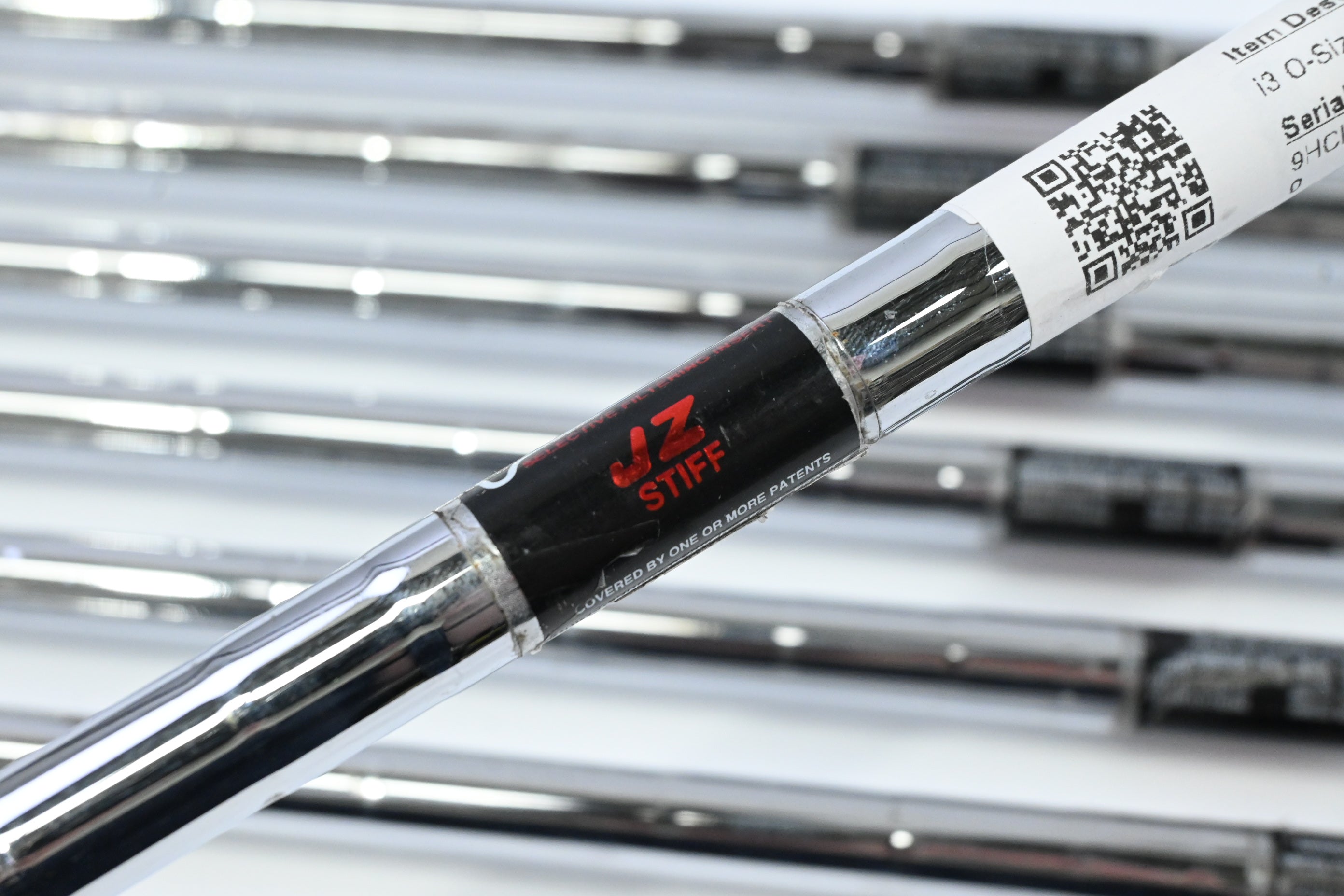 Ping i3 O-Size Irons / 6-PW+UW+SW / Blue Dot / Stiff Flex Ping JZ Cushin Shaft