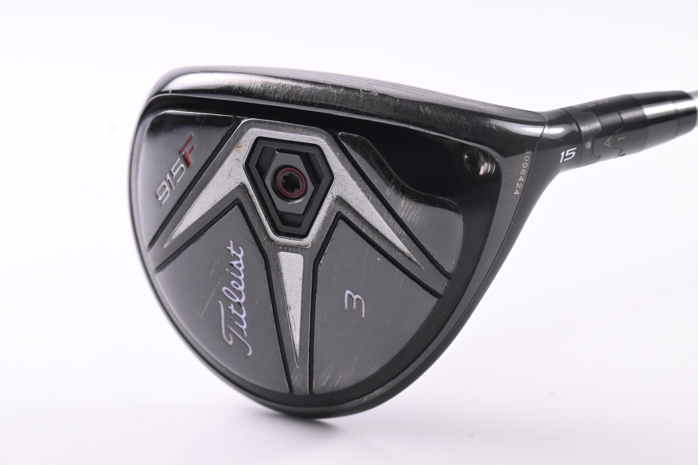 Titleist 915 F #3 Wood / 15 Degree / Regular Flex Diamana S+70 Shaft