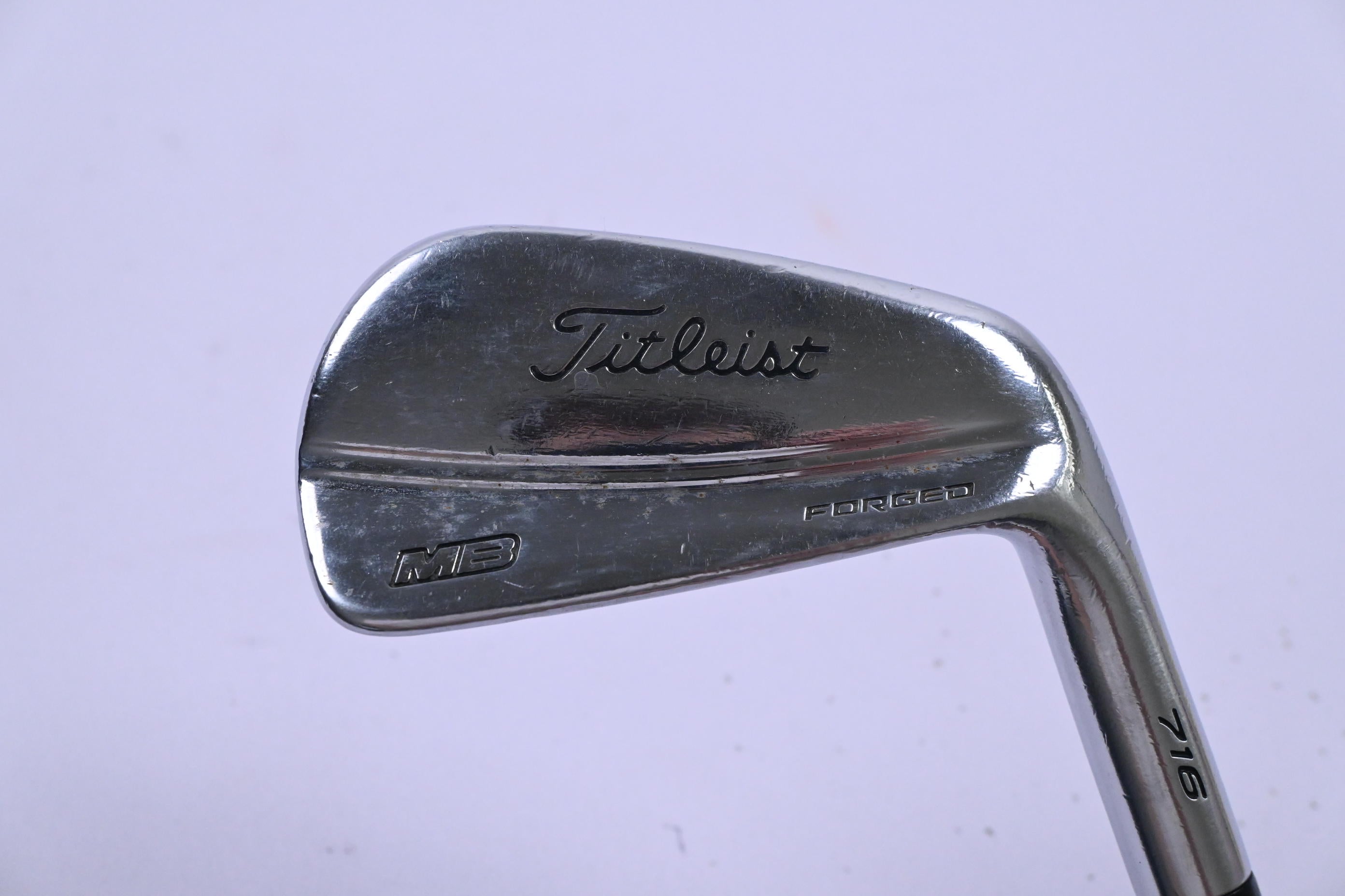 Titleist 716 MB #7 Iron / Stiff Flex KBS Tour C-Taper 125 Shaft