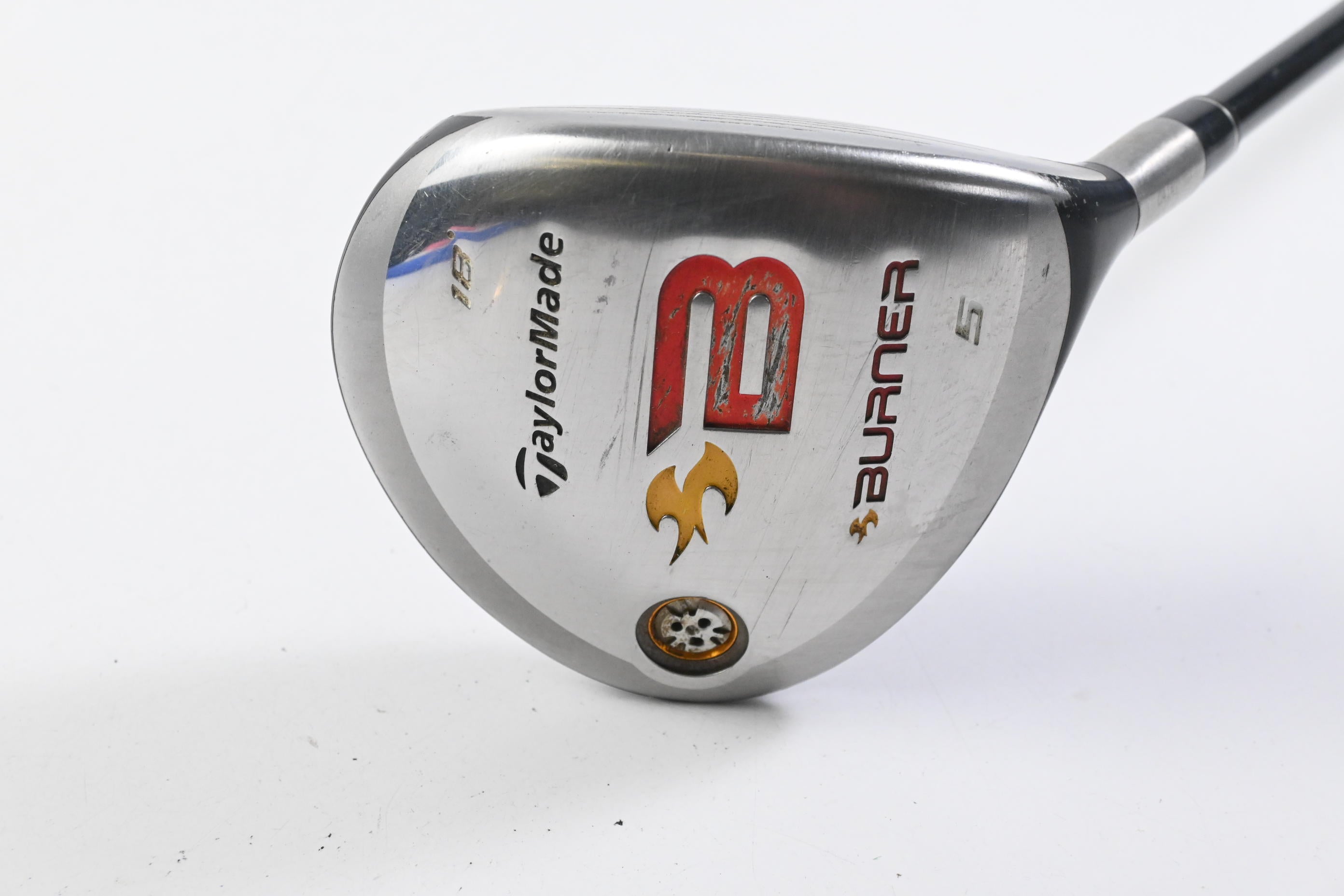 Taylormade Burner 2008 #5 Wood / 18 Degree / Regular Flex Taylormade REAX 49