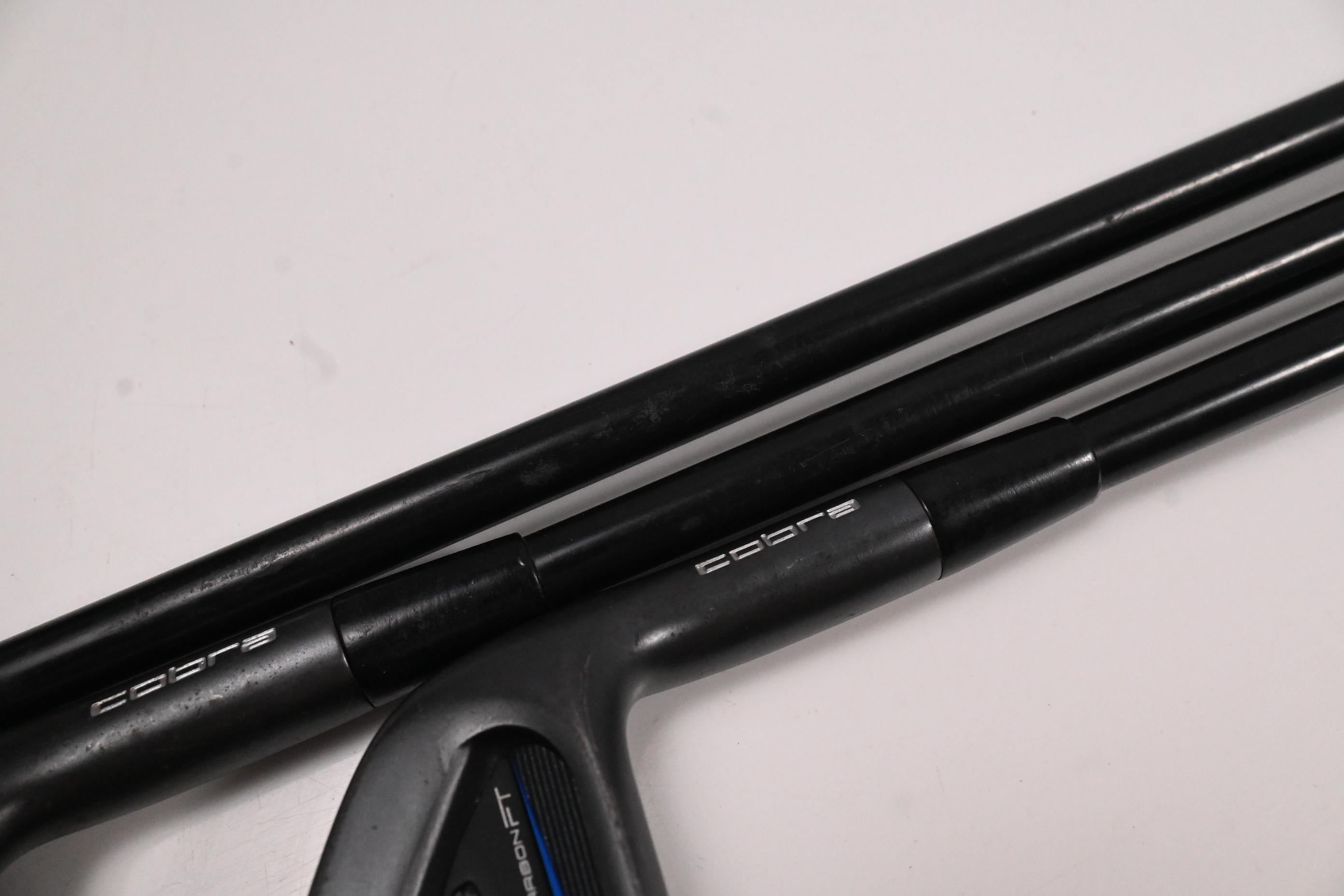 Cobra King Forged Tec Black Irons / 5-PW / Regular Flex AMT Tour White R300