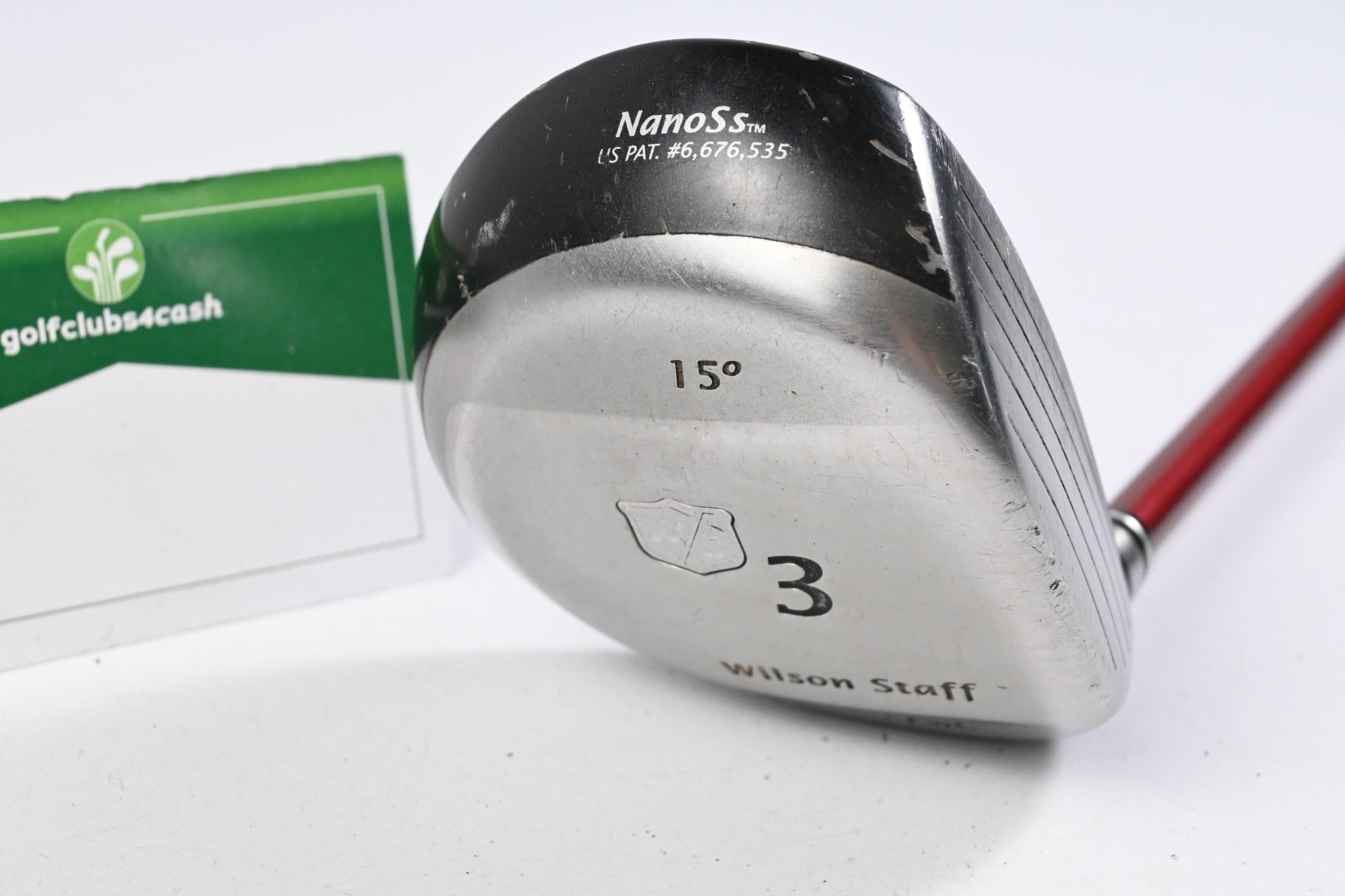 Wilson FWC #3 Wood / 15 Degree / Regular Flex Grafalloy NanoTech 350 Shaft