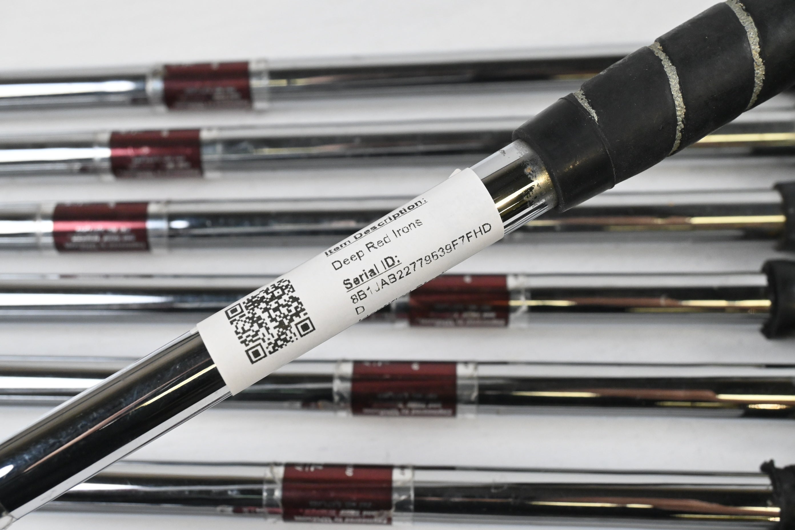 Wilson Deep Red Irons / 3-PW / Regular Flex Wilson Fat Shaft Fluid Feel Shafts