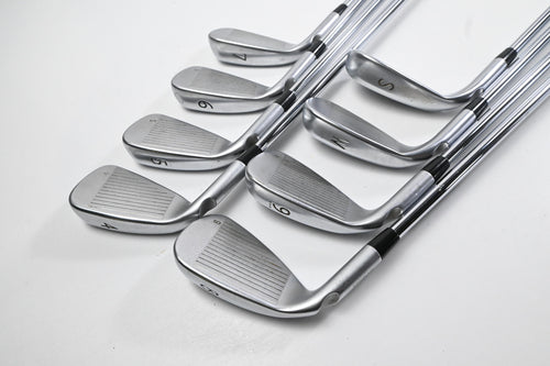 Ping G400 Irons / 4-PW+SW / White Dot / Regular Flex Ping AWT 2.0 Shafts